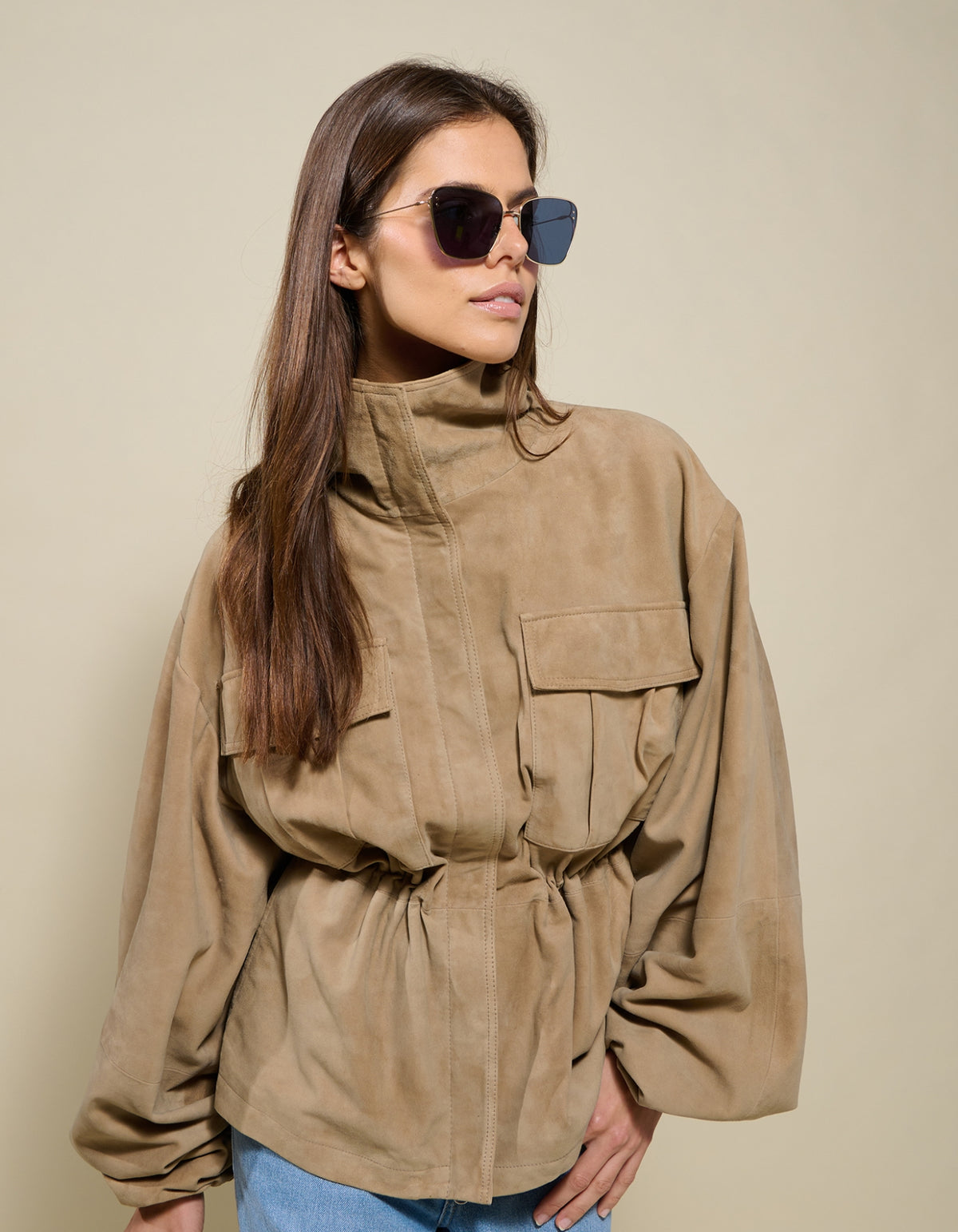 Jacket La Rose | Silver Mink