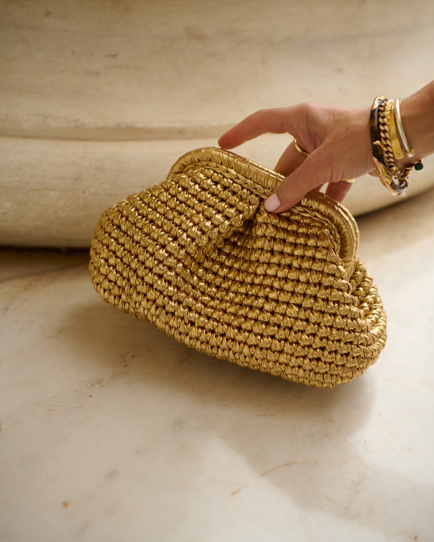 Clutch Small | Gold
