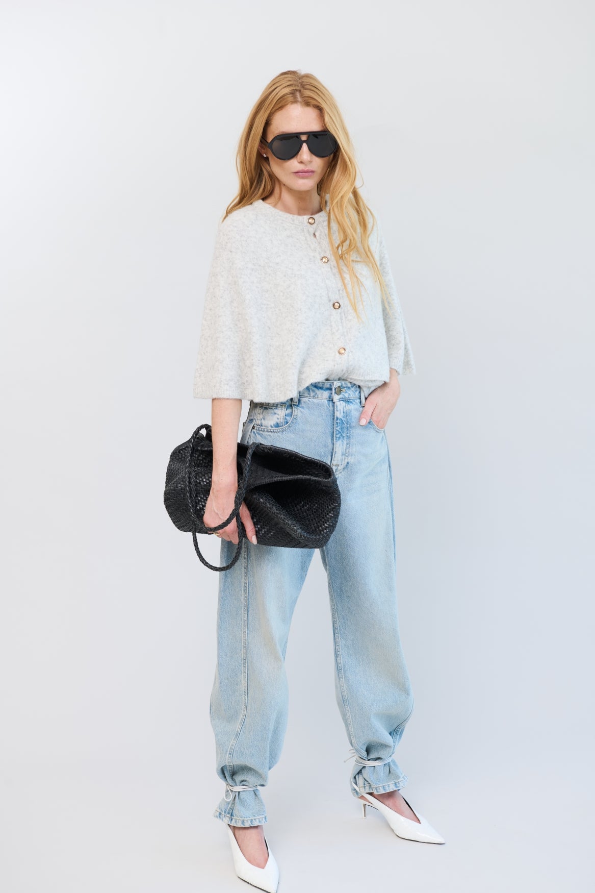 Cardigan Cachette | Grey Melange