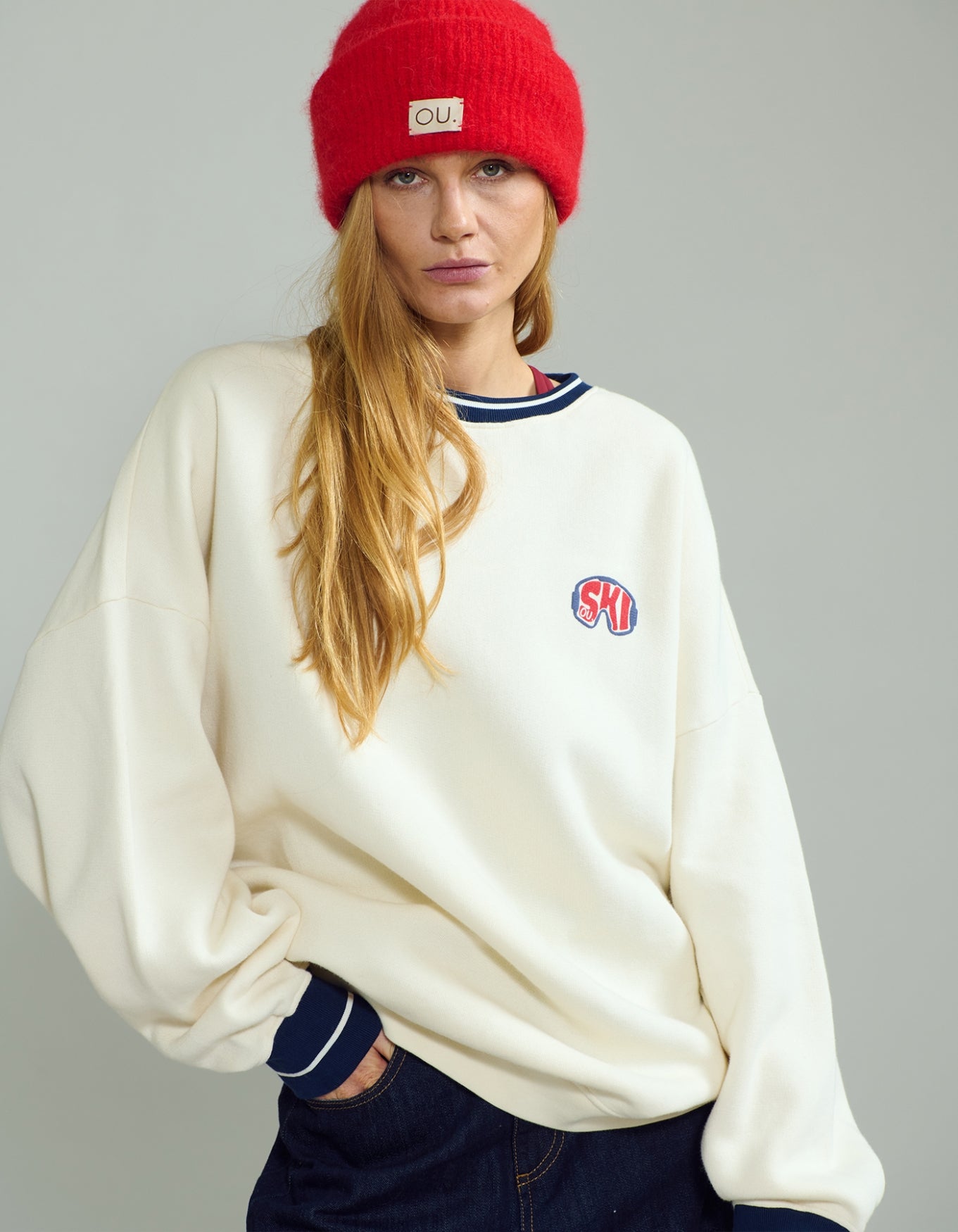 Sweater Rue de Copin Alpine | Wheat