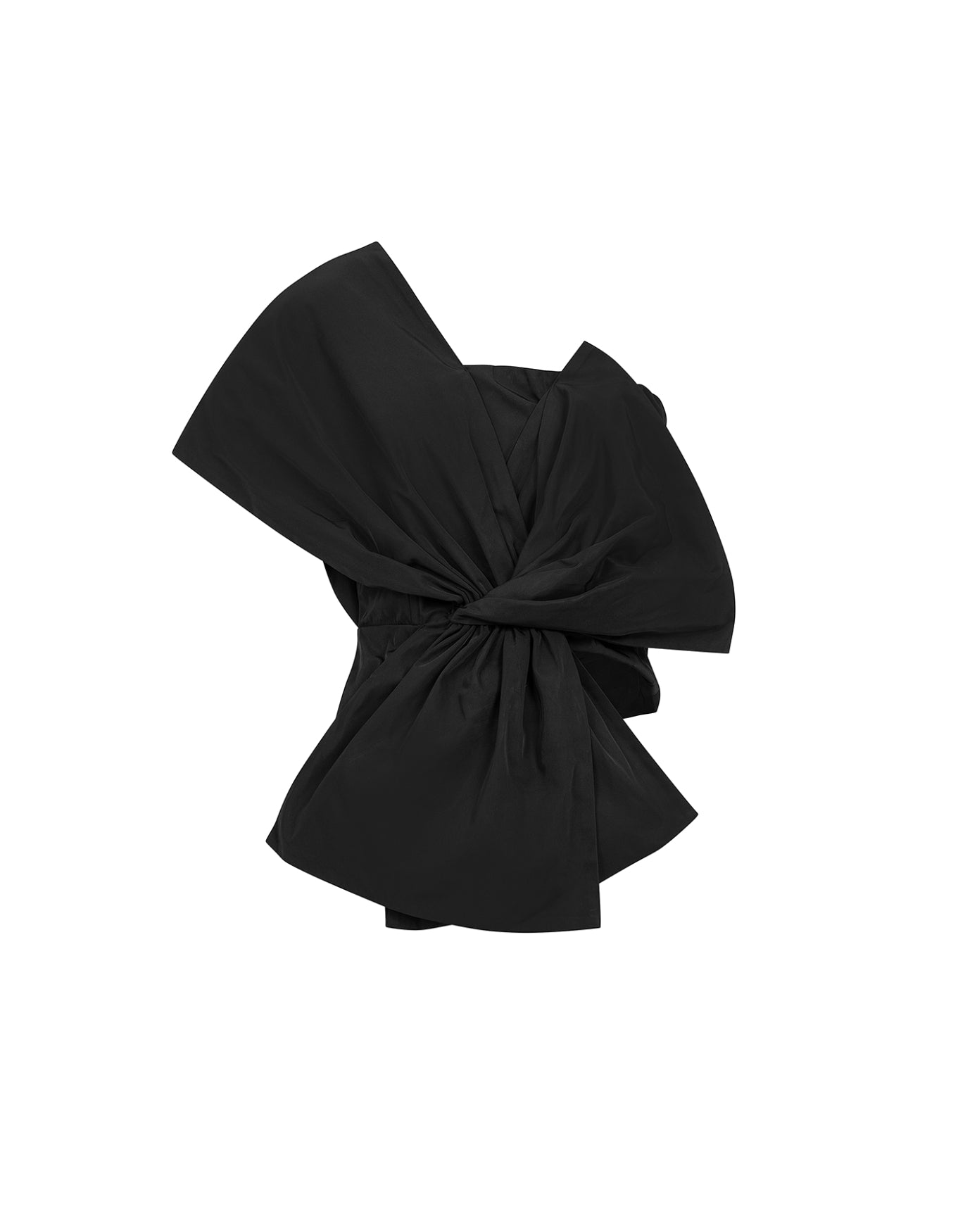 Top Knotted Black | Black