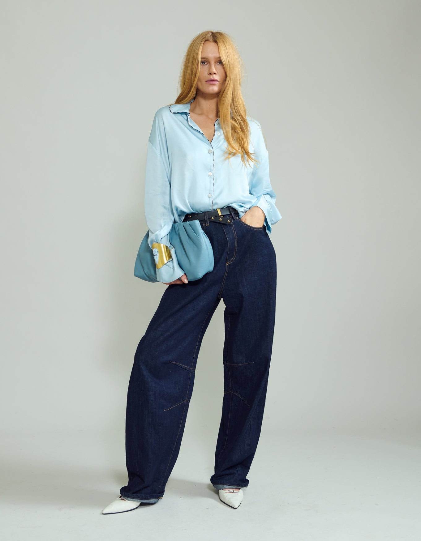 Blouse Dimanche | Winter Sky