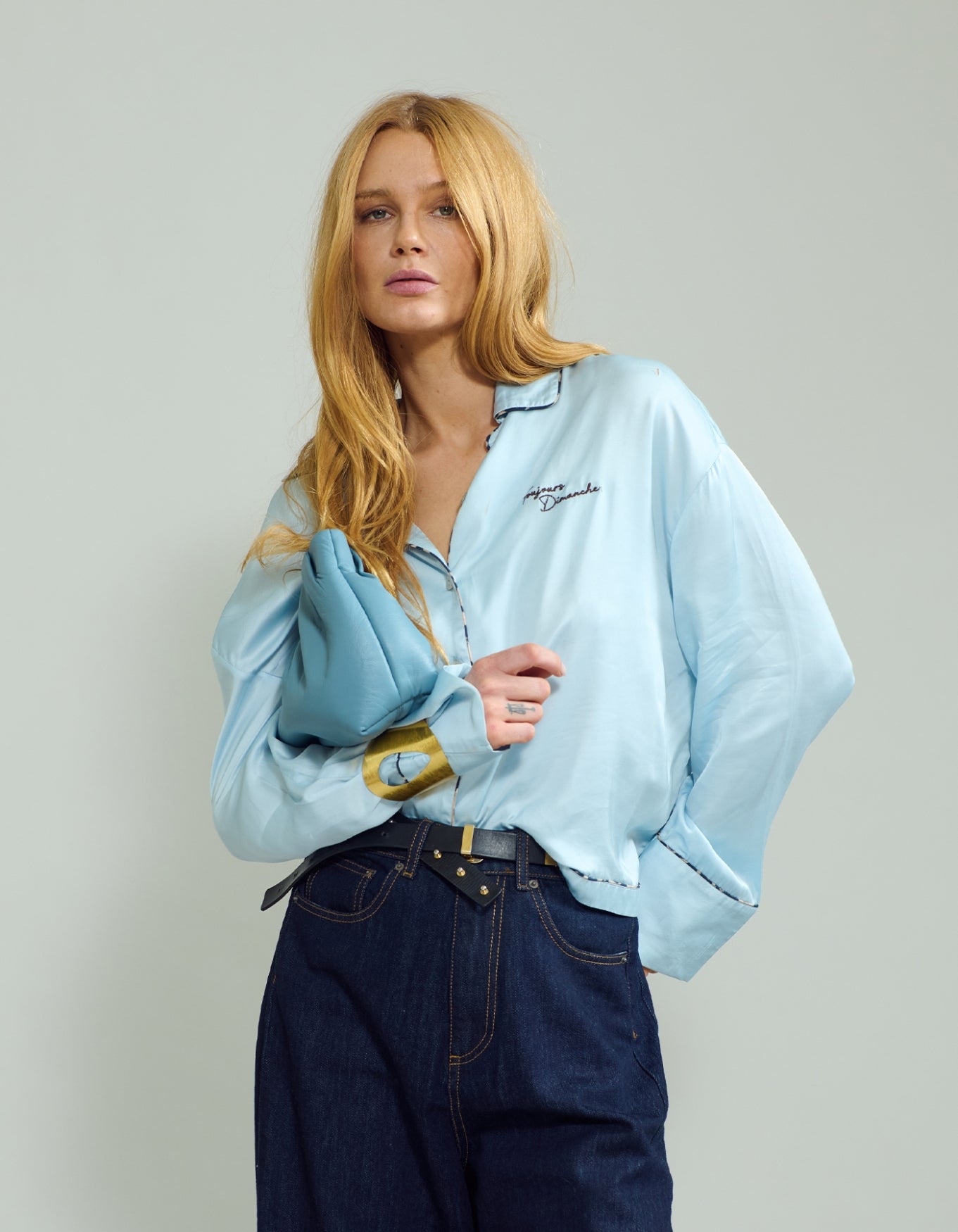 Blouse Dimanche | Winter Sky