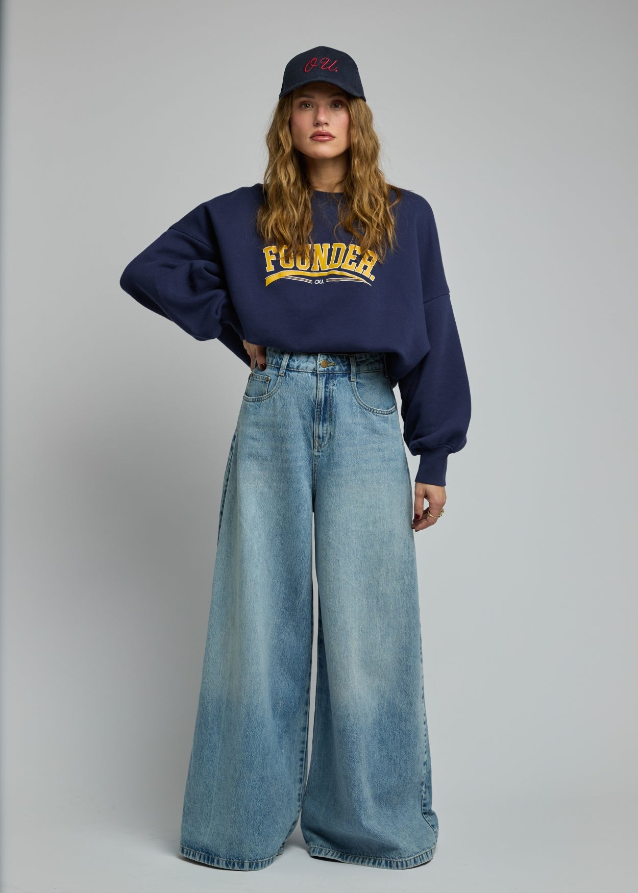 Sweater Rue de Buci | Founder Maritime Blue