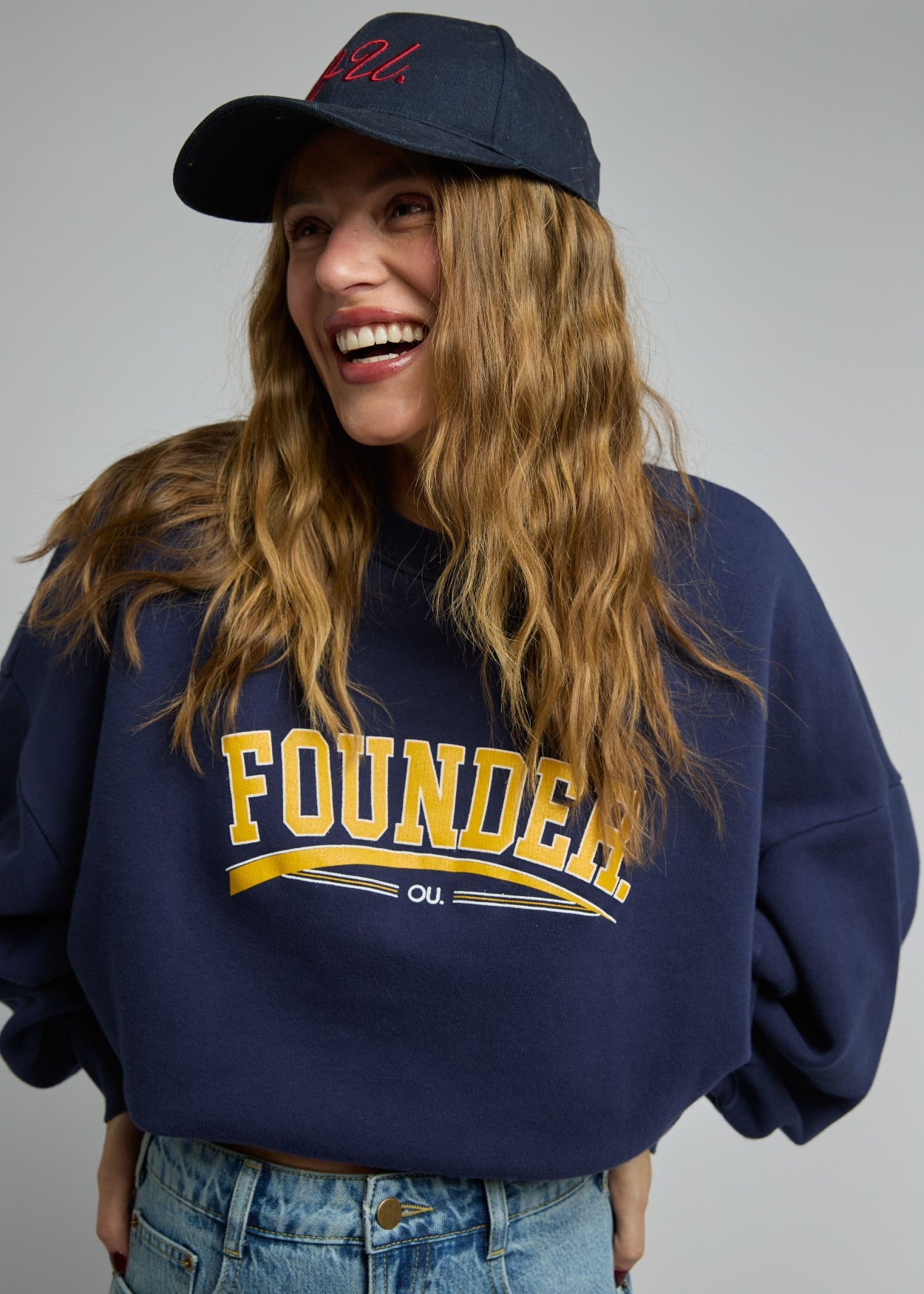 Sweater Rue de Buci | Founder Maritime Blue