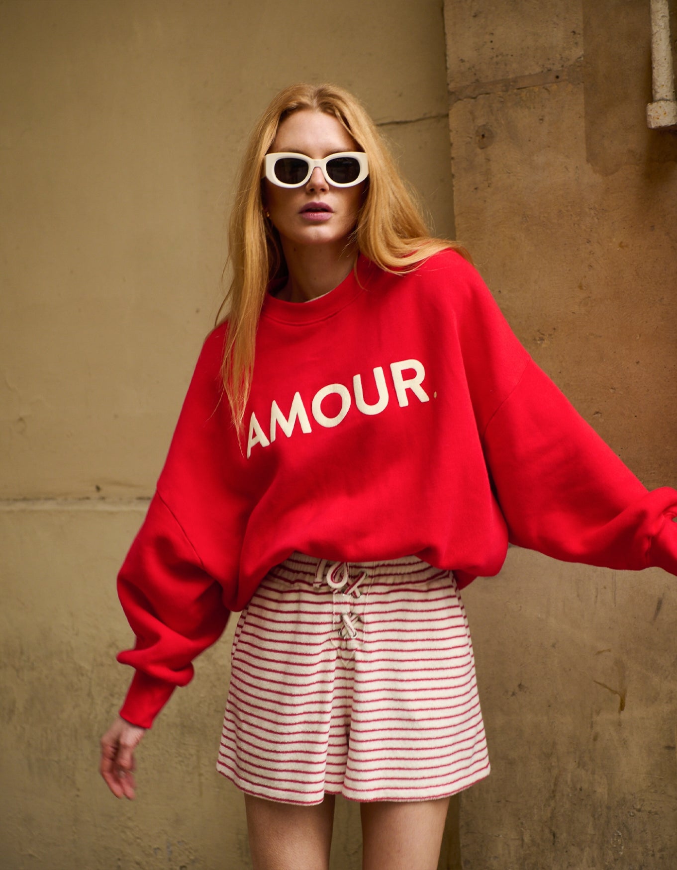 Sweater Rue de Buci | Amour Rouge