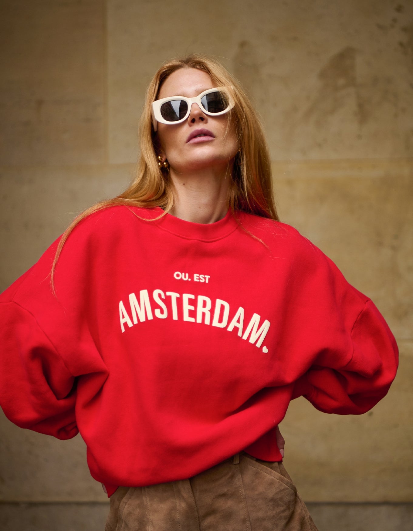 Sweater Rue de Buci | Amsterdam Red
