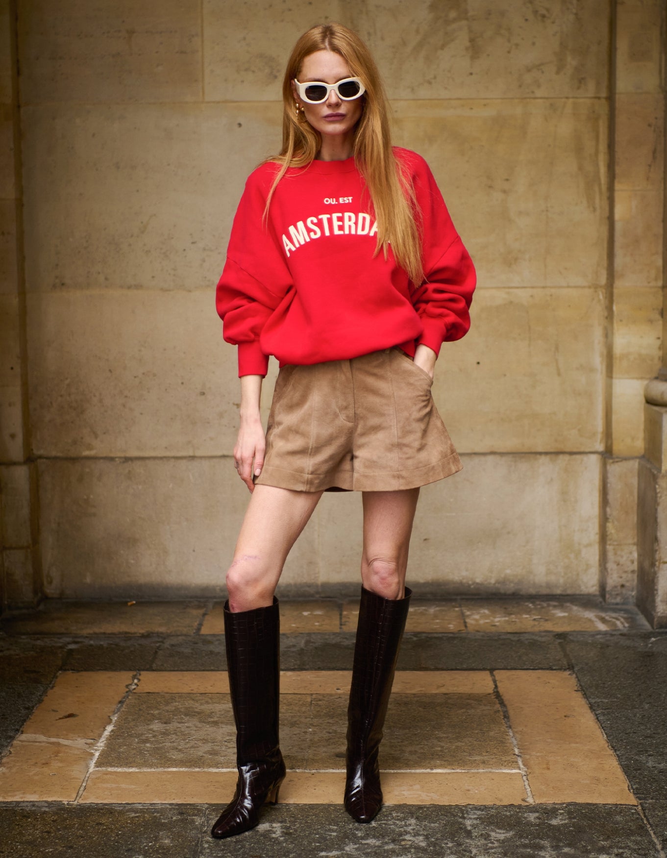 Sweater Rue de Buci | Amsterdam Rouge