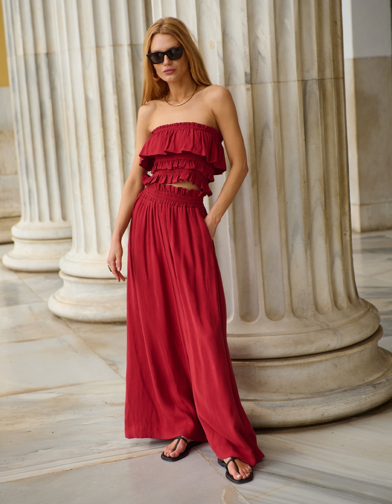 Top Tonic | Sunset Red