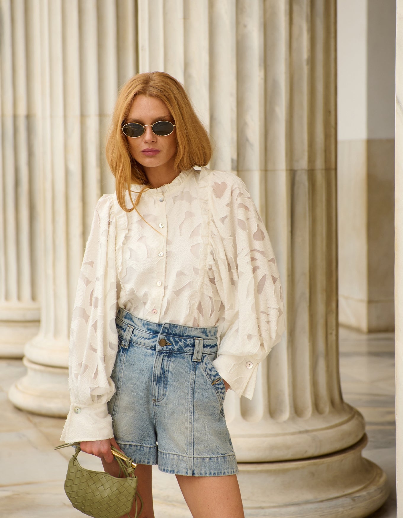 Blouse Bella | Blanche