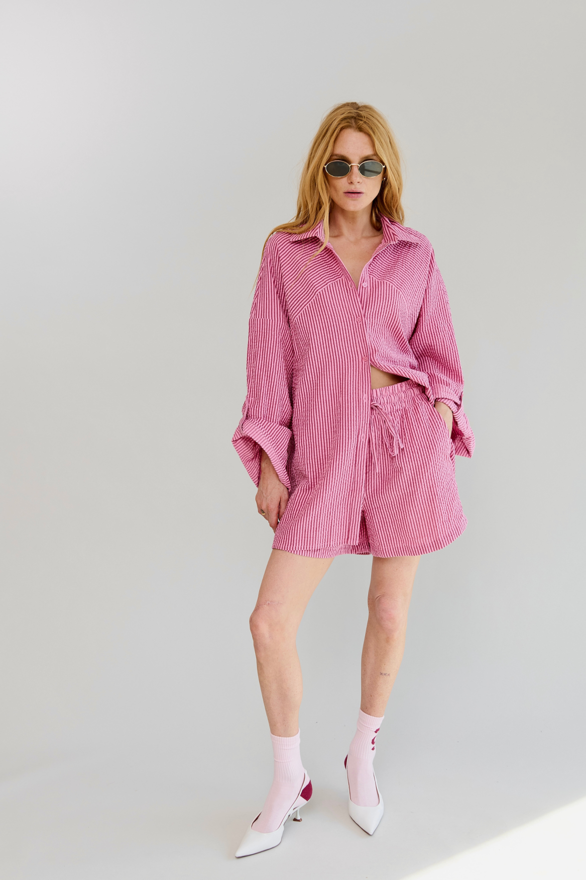 Blouse Le Matin | Berry Pink