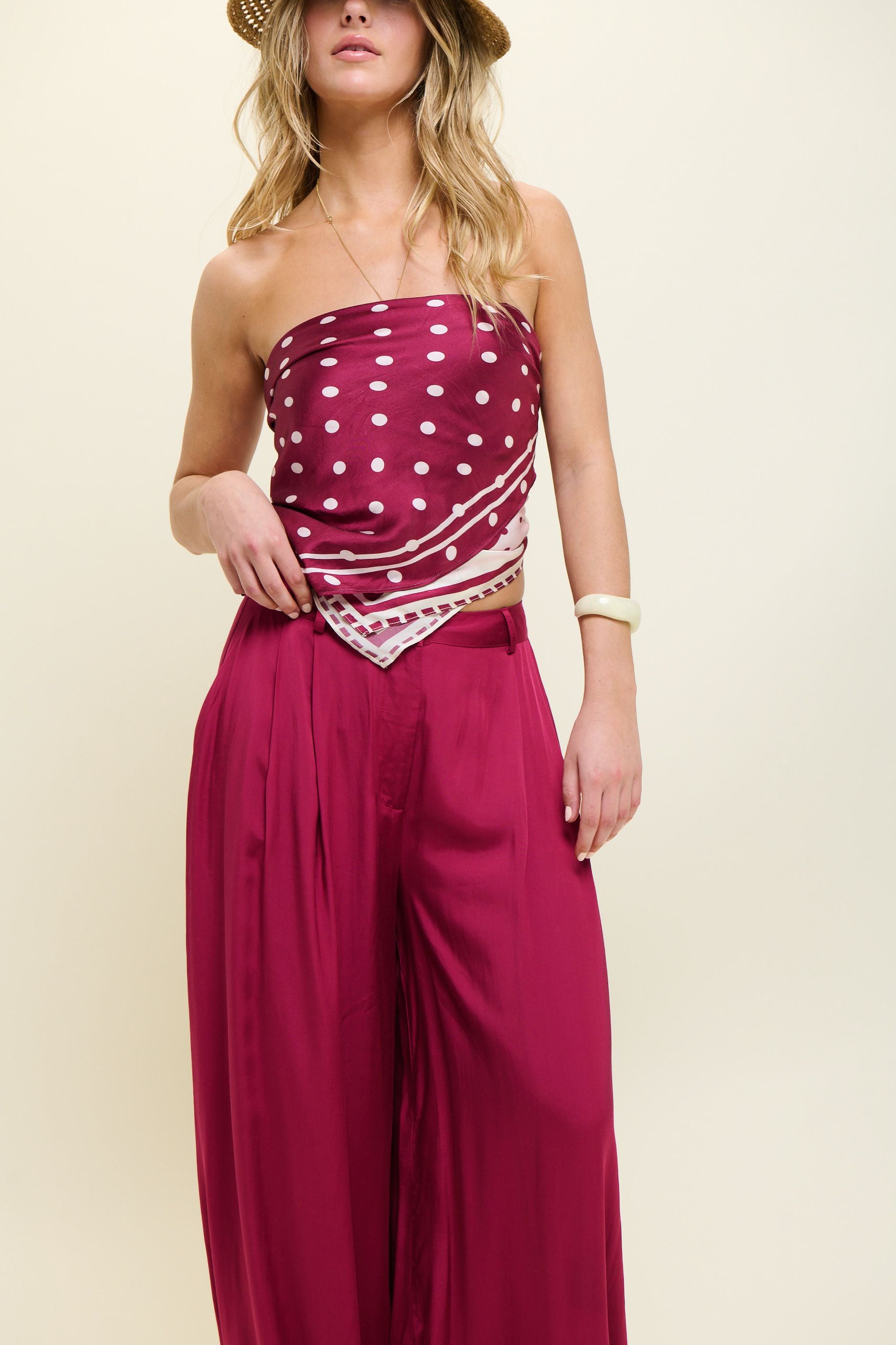 Scarf La Piscine L | Beet