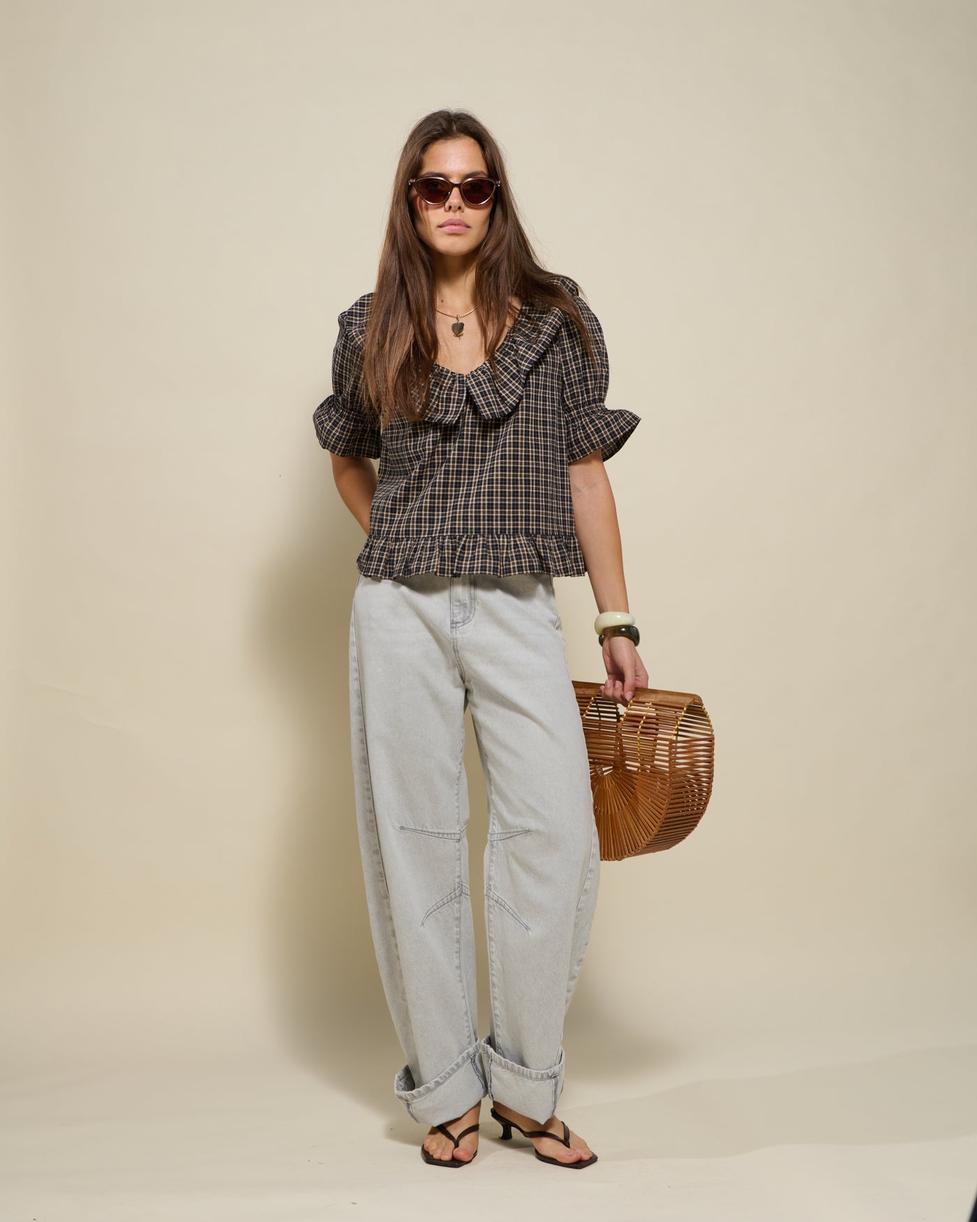 Jeans Rue Chaudron | Washed Grey