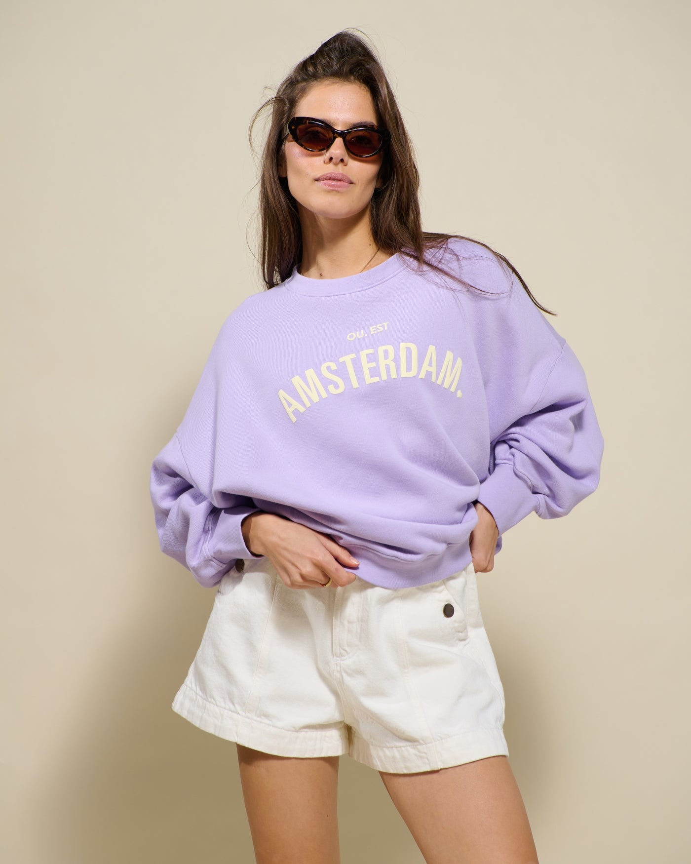 Sweater Rue de Buci Amsterdam | Lilas