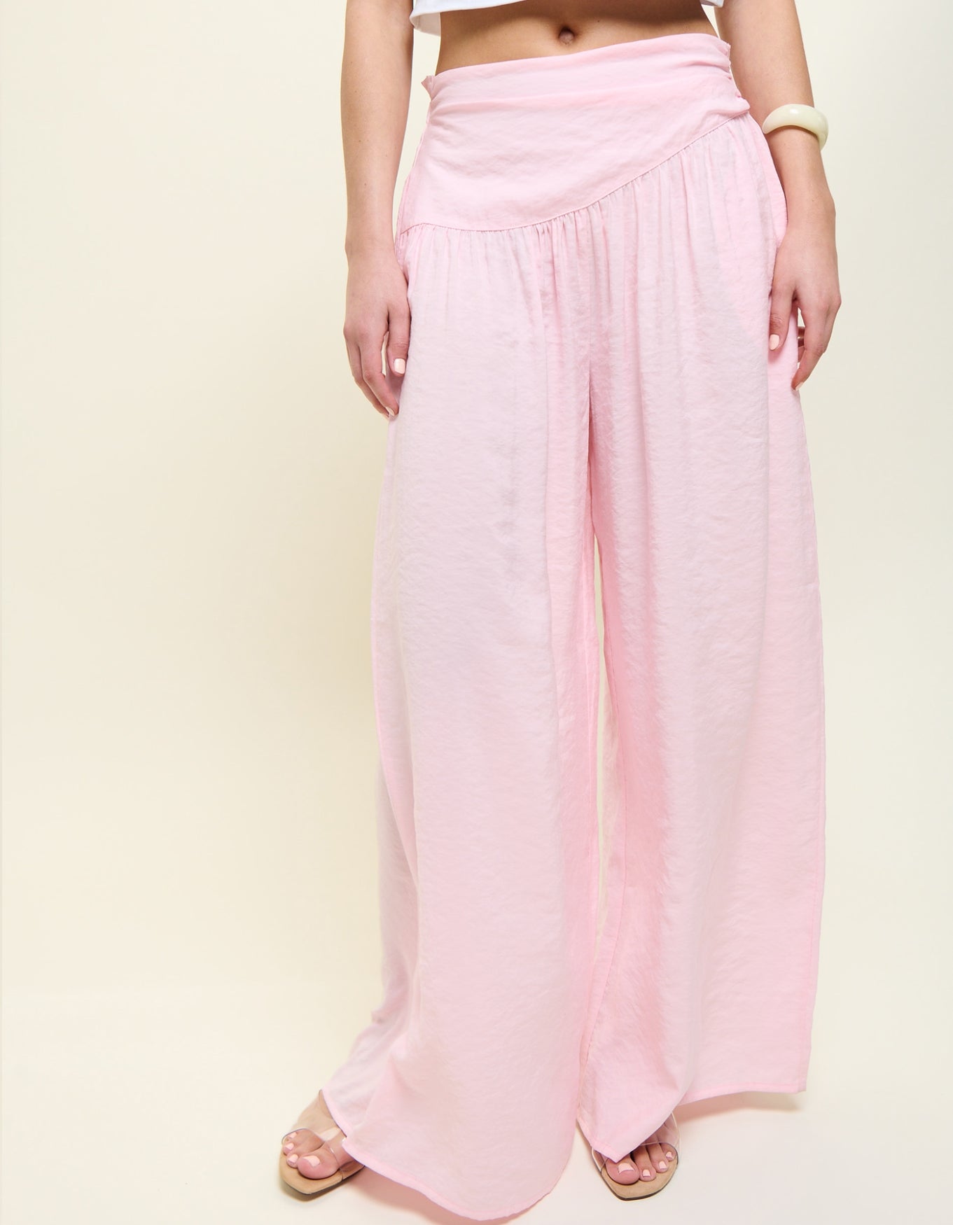 Pants Croisette | Rose Petal