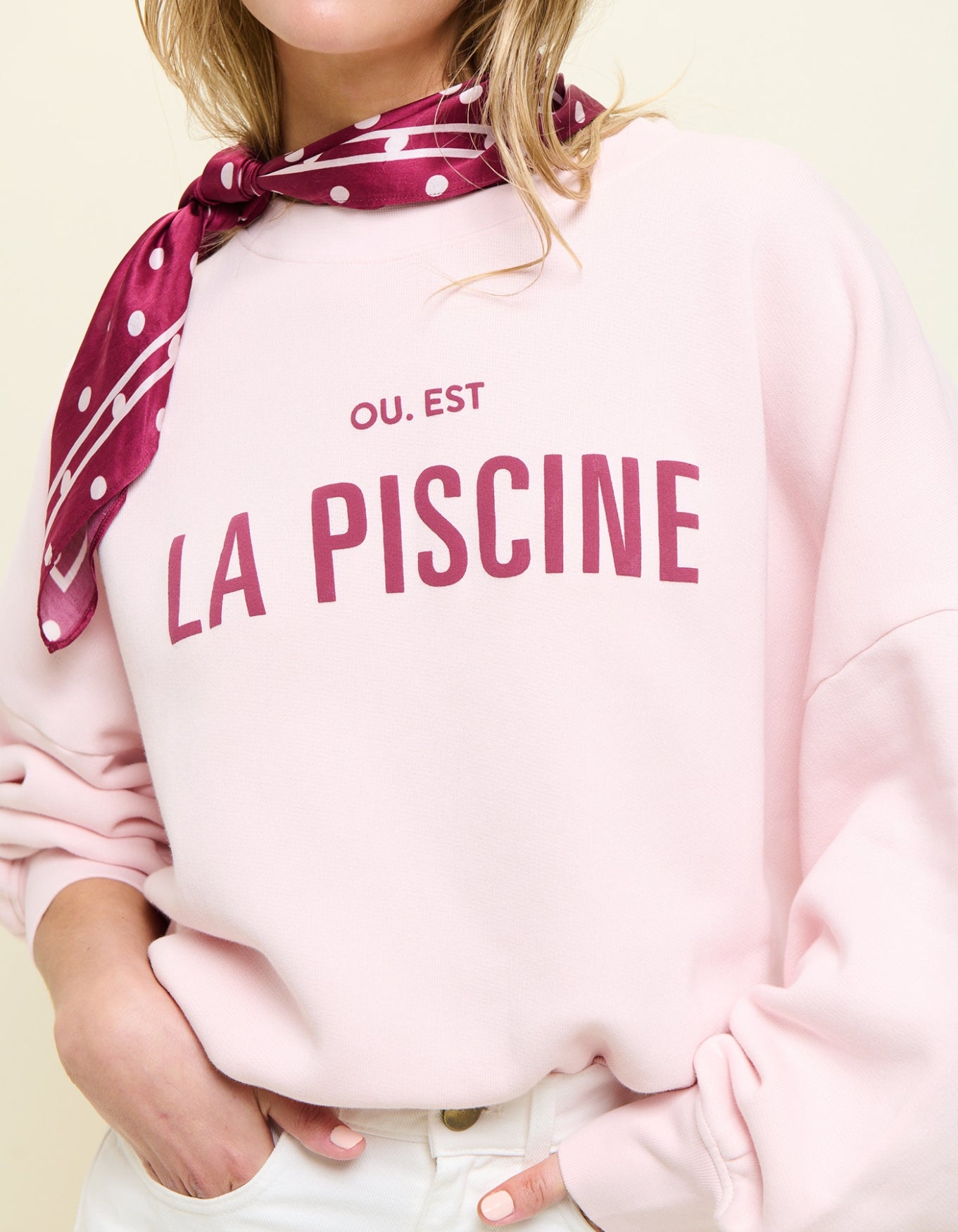 Sweater Rue de Buci | Piscine Blush