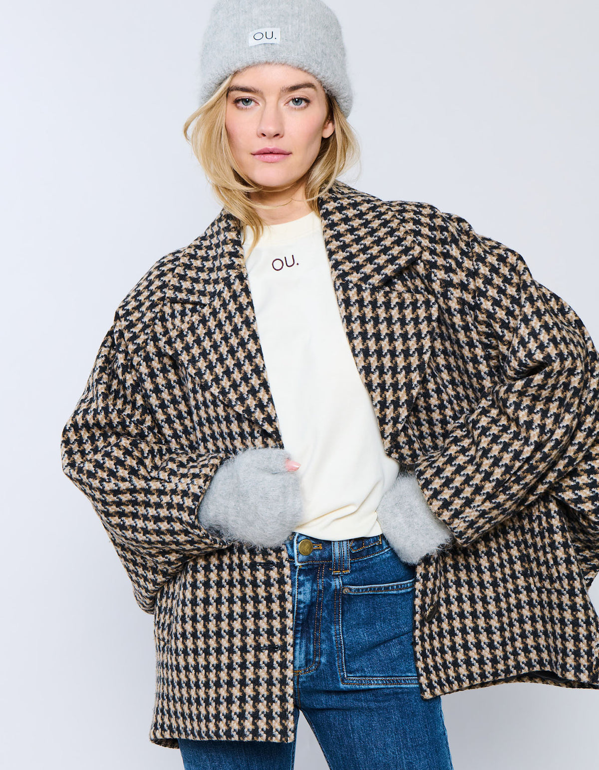 Coat Rue St Honere | Country Plaid