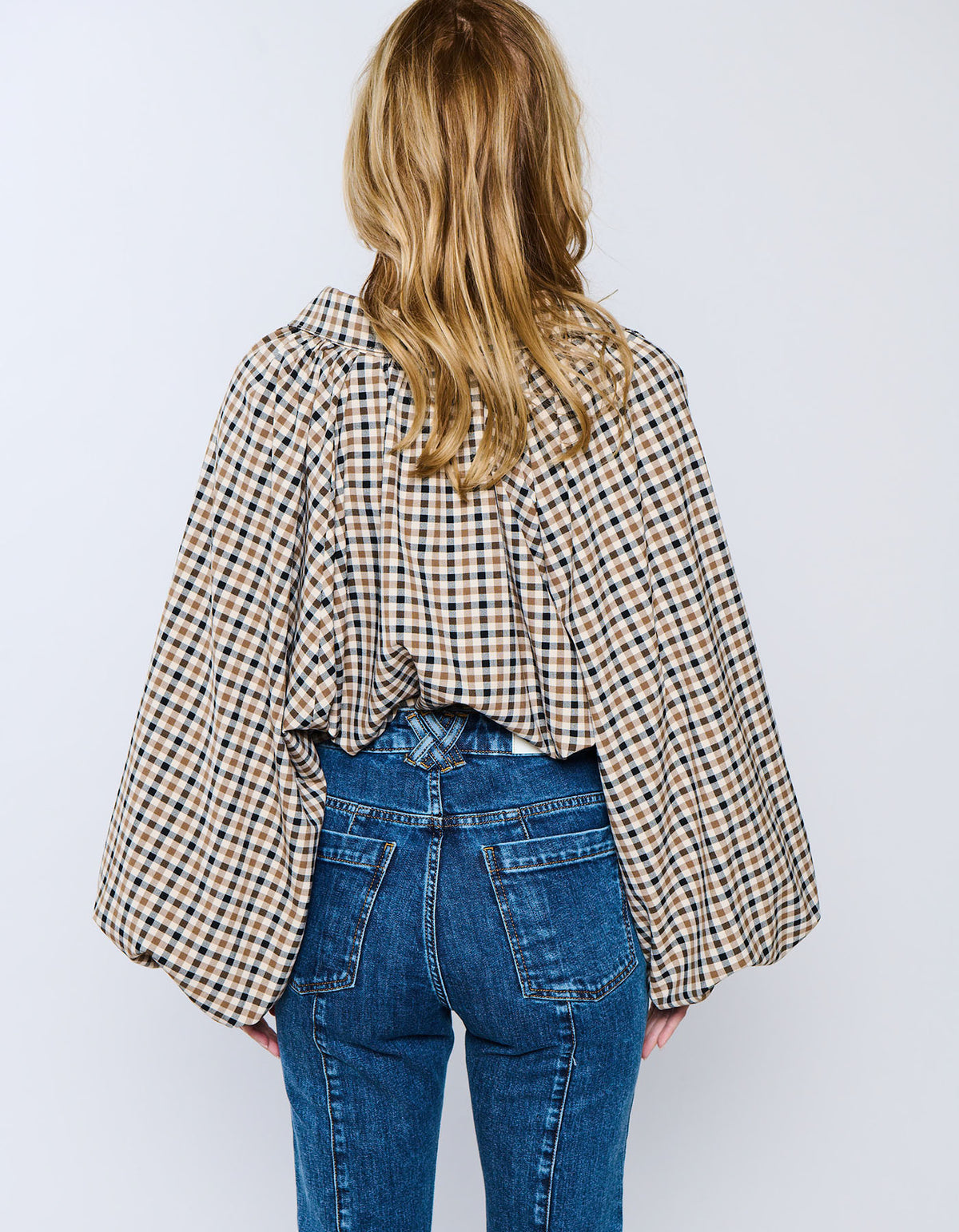 Blouse Somerset | Biscotti Check