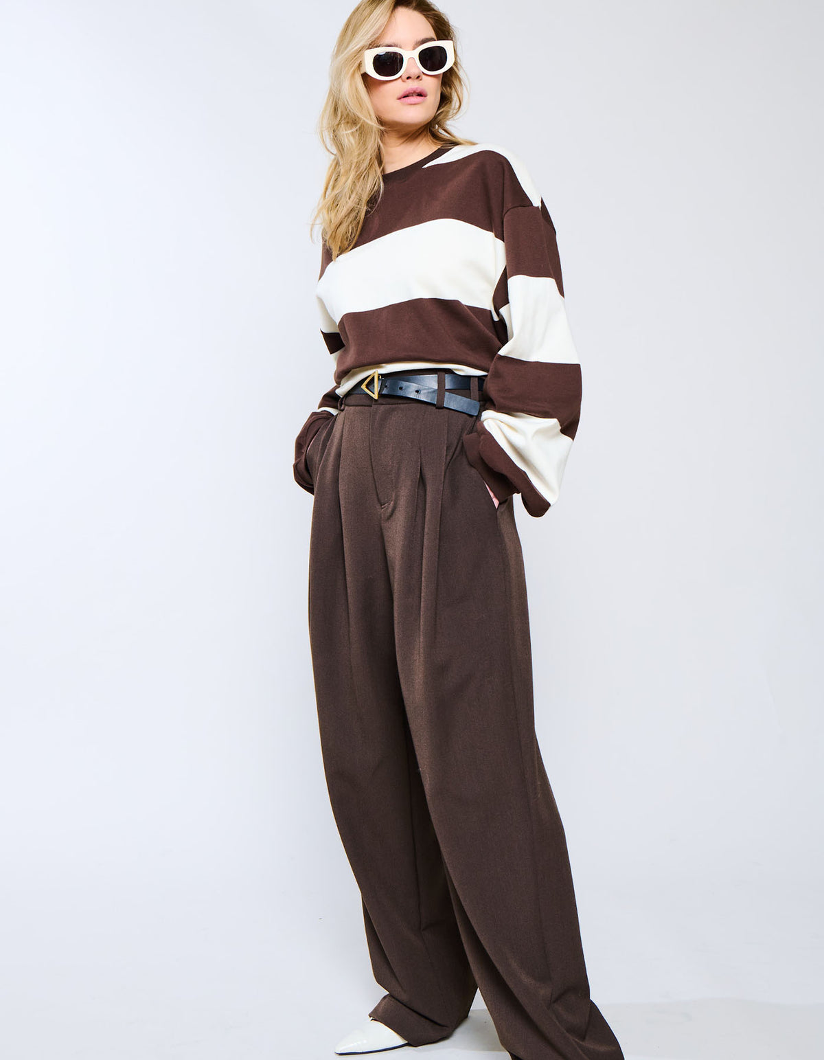 Longsleeve Marseille | Wheat Walnut