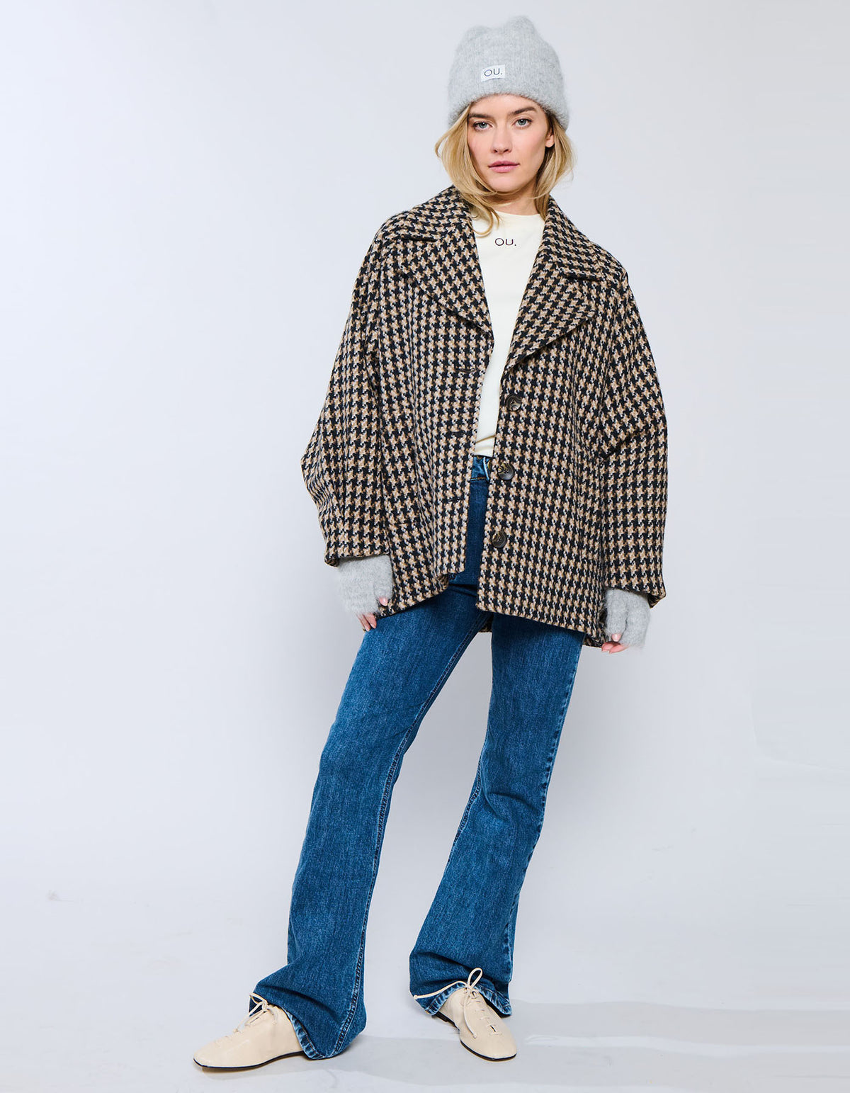 Coat Rue St Honere | Country Plaid