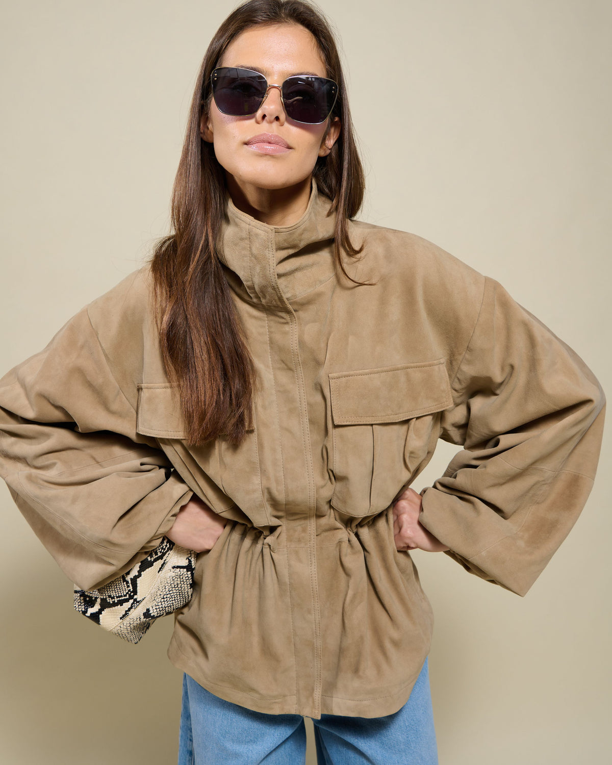 Jacket La Rose | Silver Mink