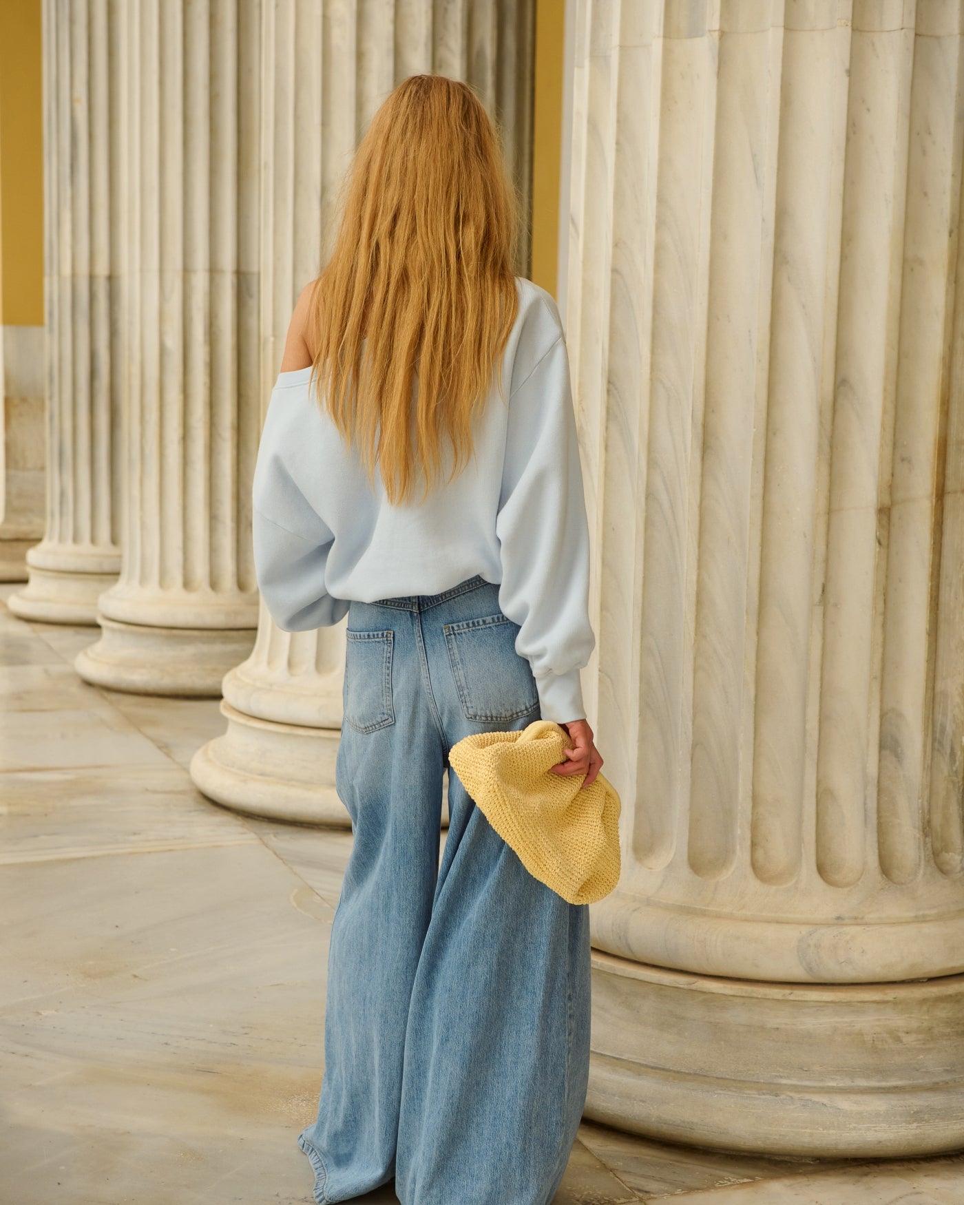 Clutch Medium | Pale Sun