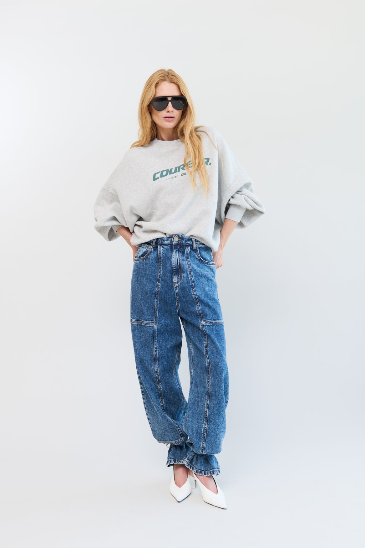 Sweater Rue de Buci | Coureur Grey Melange