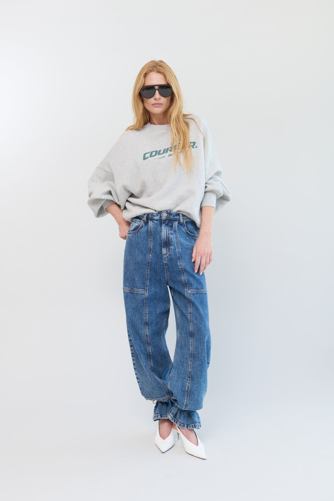 Sweater Rue de Buci | Coureur Grey Melange