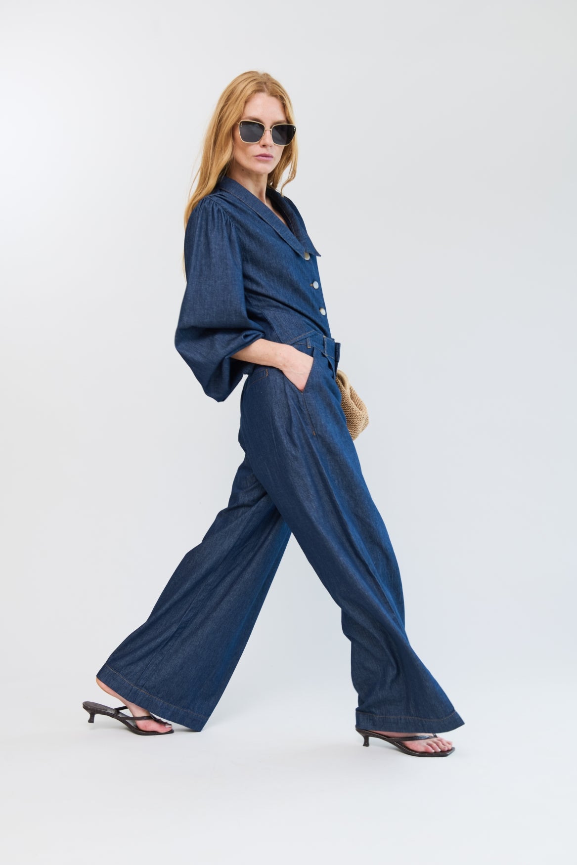 Blouse Row | Indigo