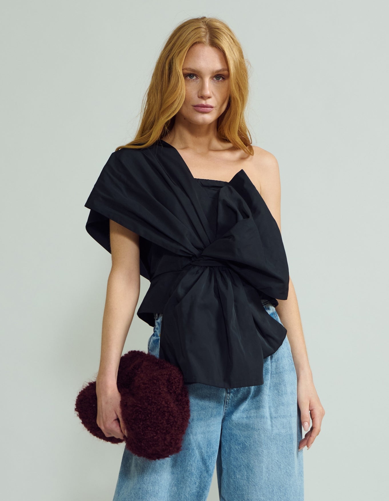 Top Noué Noir | Noir