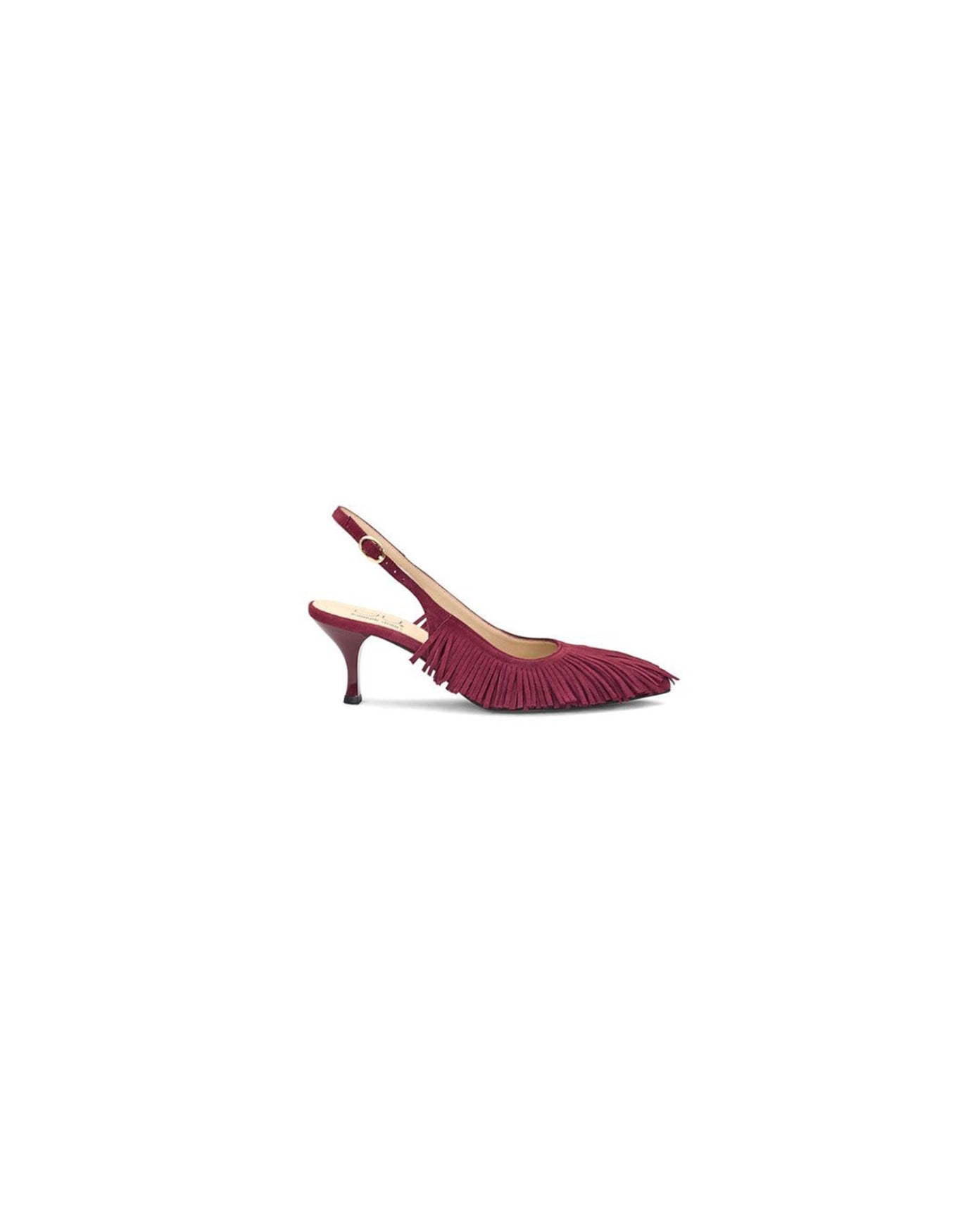 Slingback Vegas Fringe | Fig
