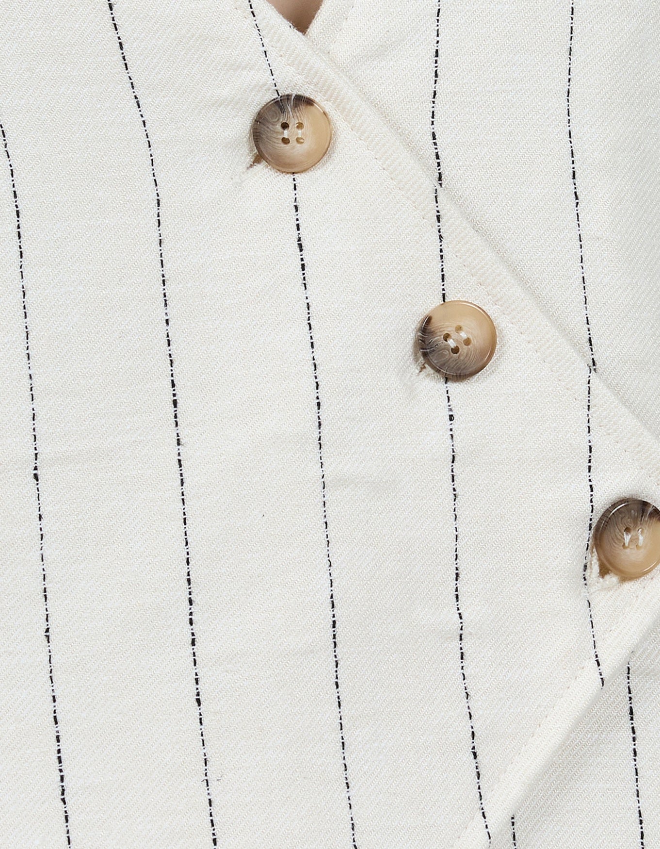 Gilet Marine | Ivoire Ligné