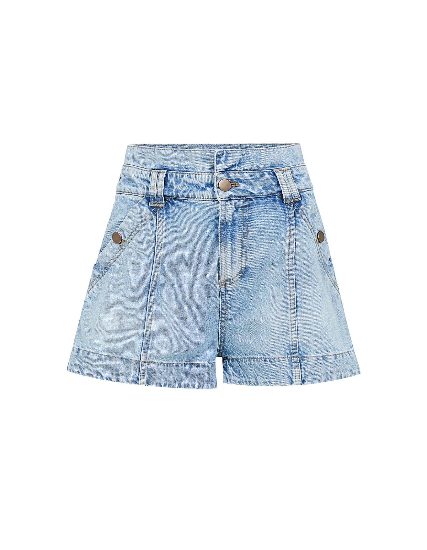 Short Voltaire | Pale Blue
