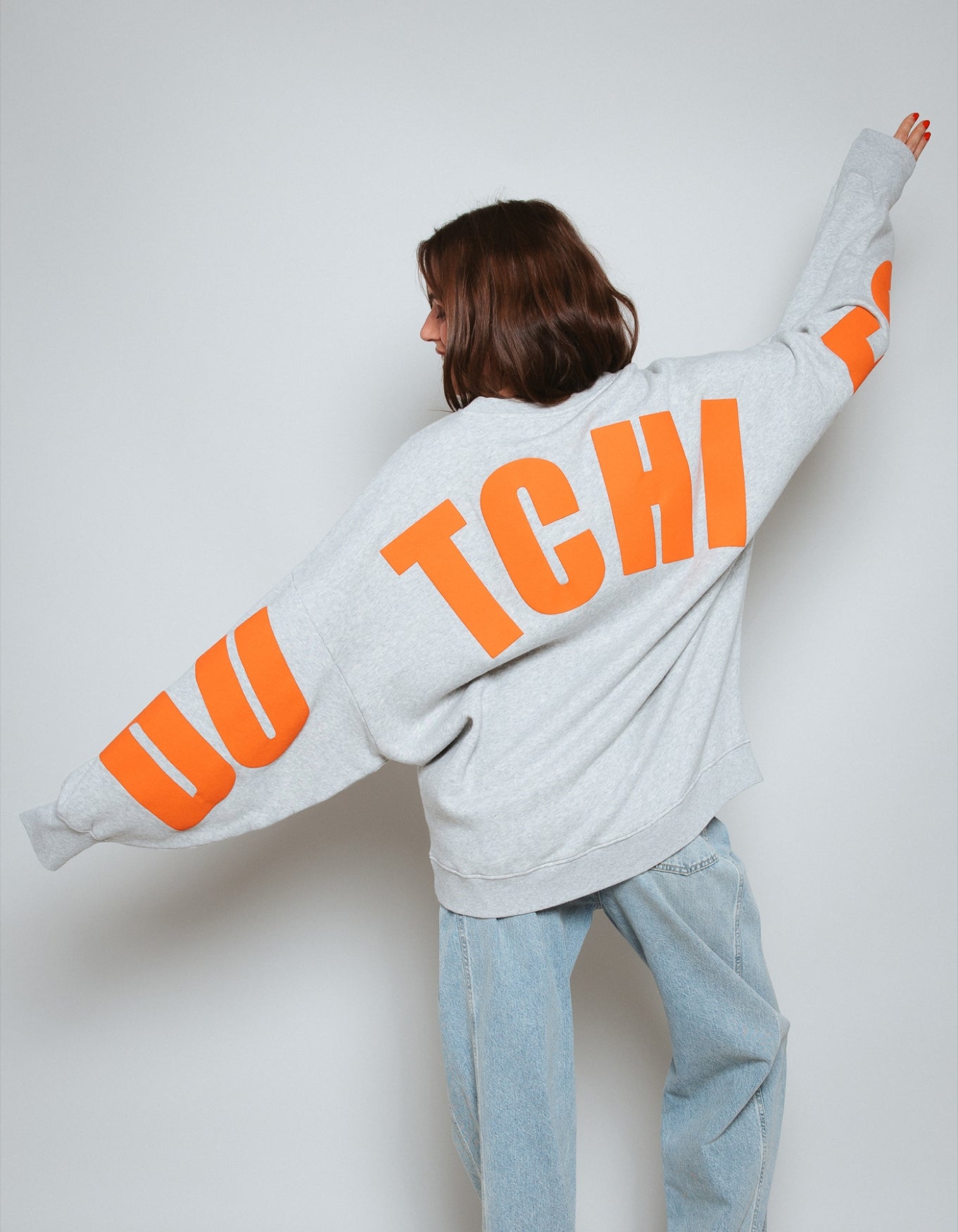 Sweater Rue de Copin Dutchies | Grey Melange
