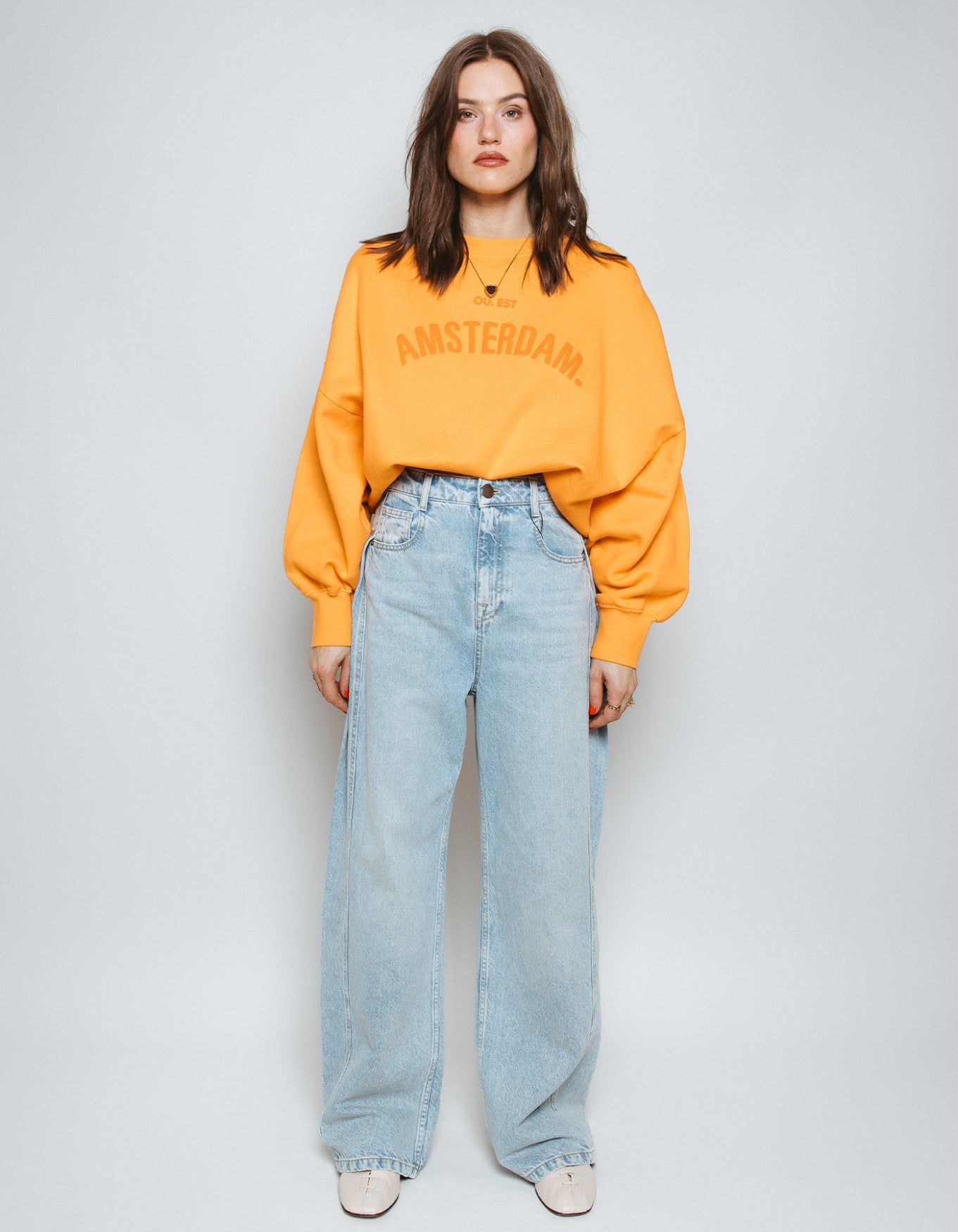 Sweater Rue de Buci | Amsterdam Tangerine