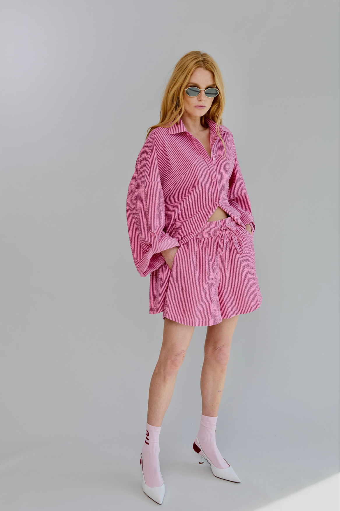 Blouse Le Matin | Berry Pink