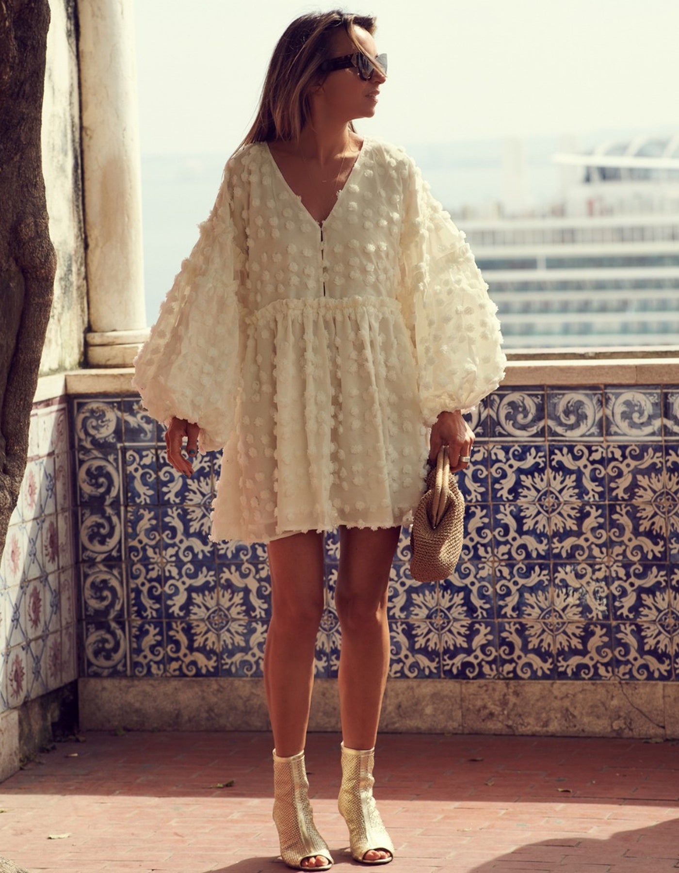 Dress Sintra | Creme