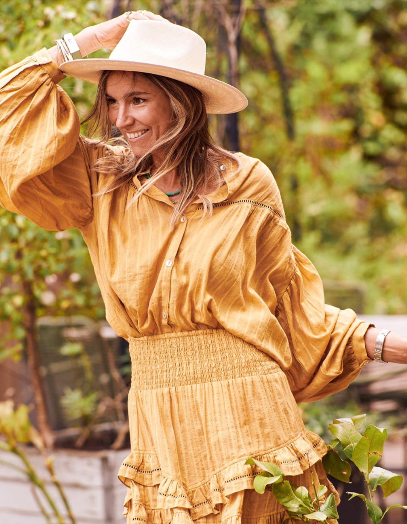 Blouse L'Orangeraie | Yellow