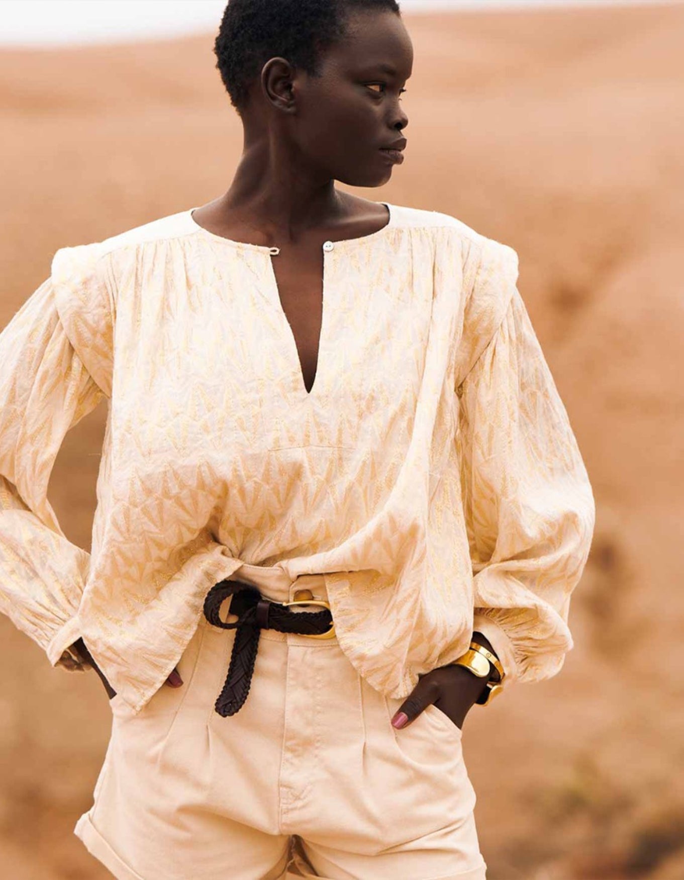 Blouse Le Royal Mansour | Beige
