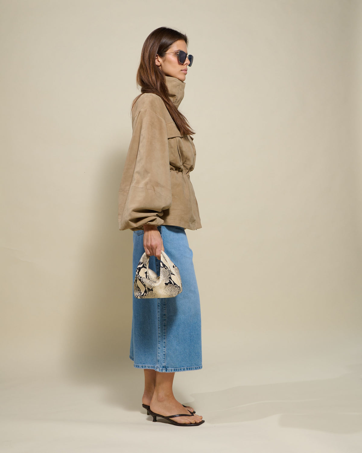Jacket La Rose | Silver Mink