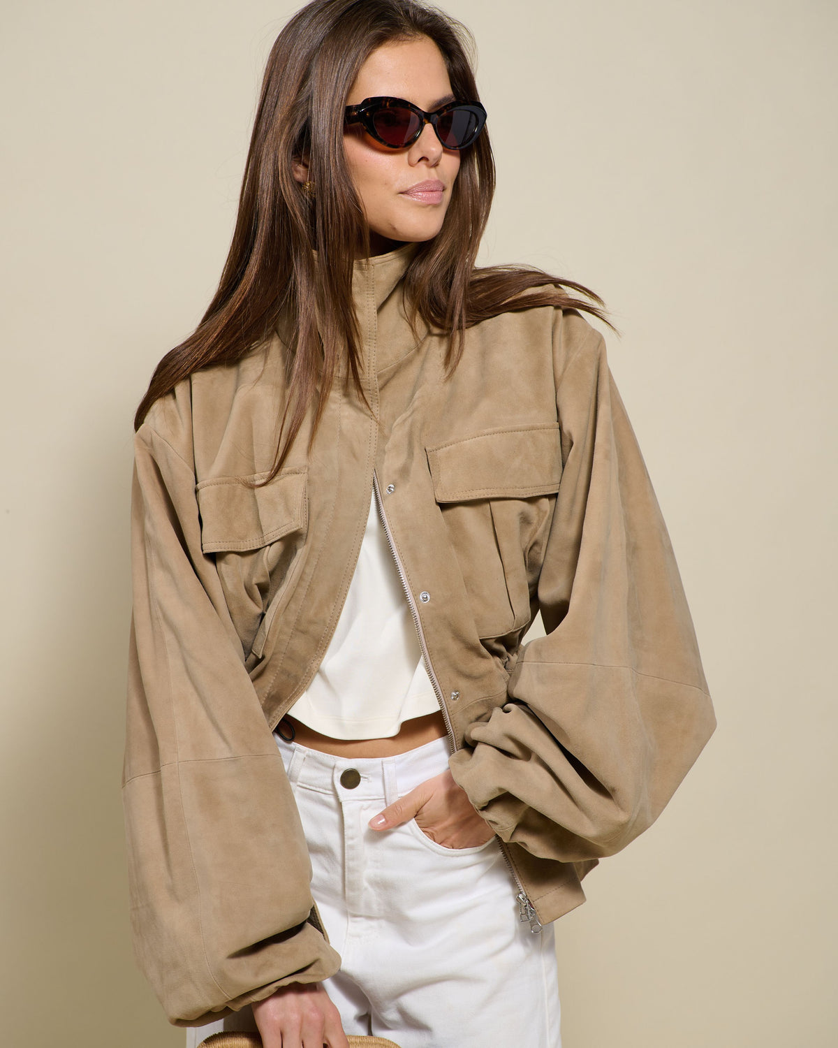 Jacket La Rose | Silver Mink
