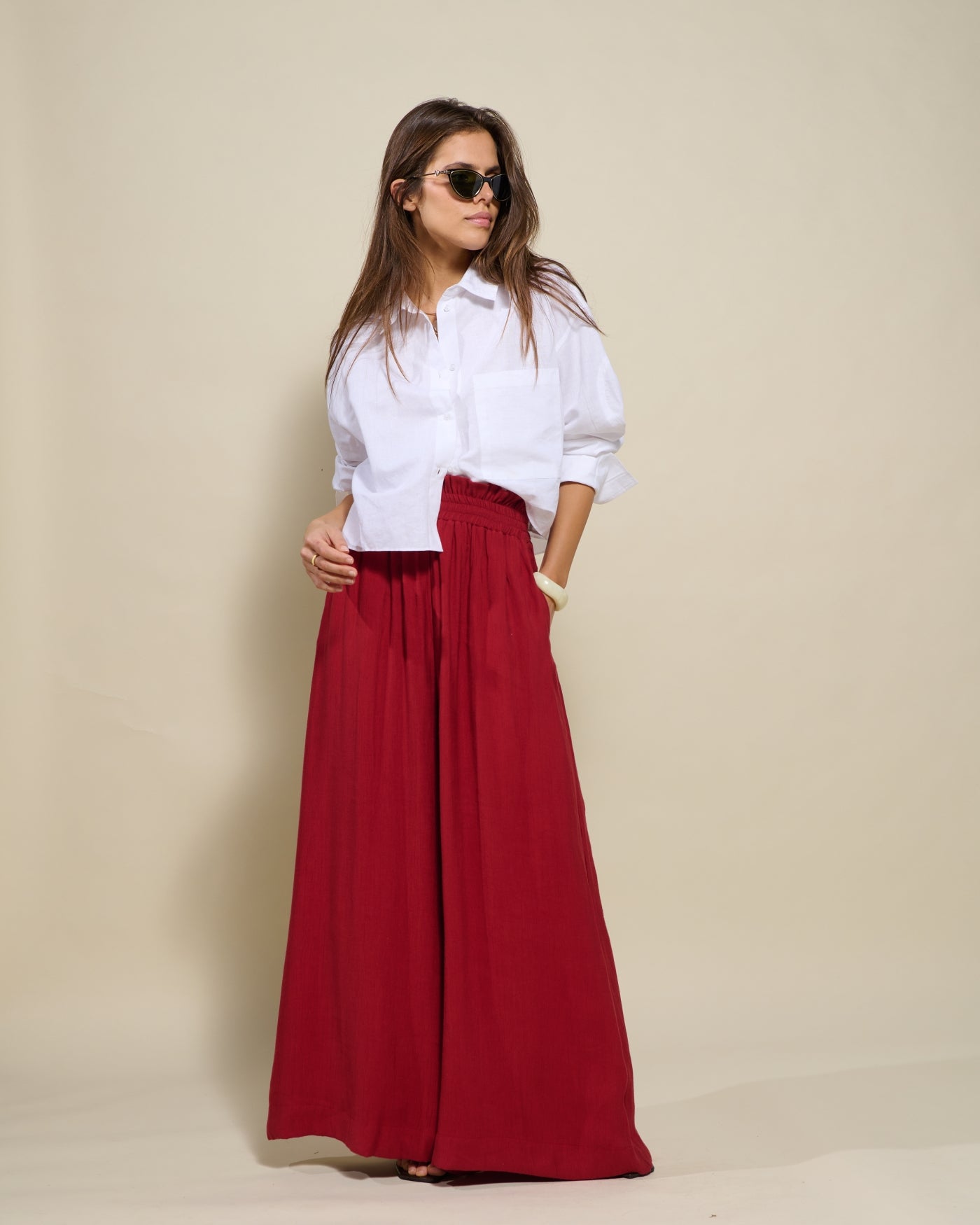 Blouse Éclat | Blanche