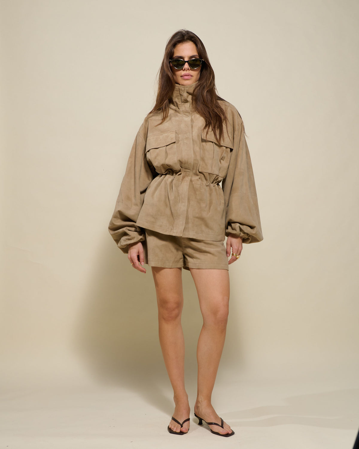 Short La Rose | Silver Mink