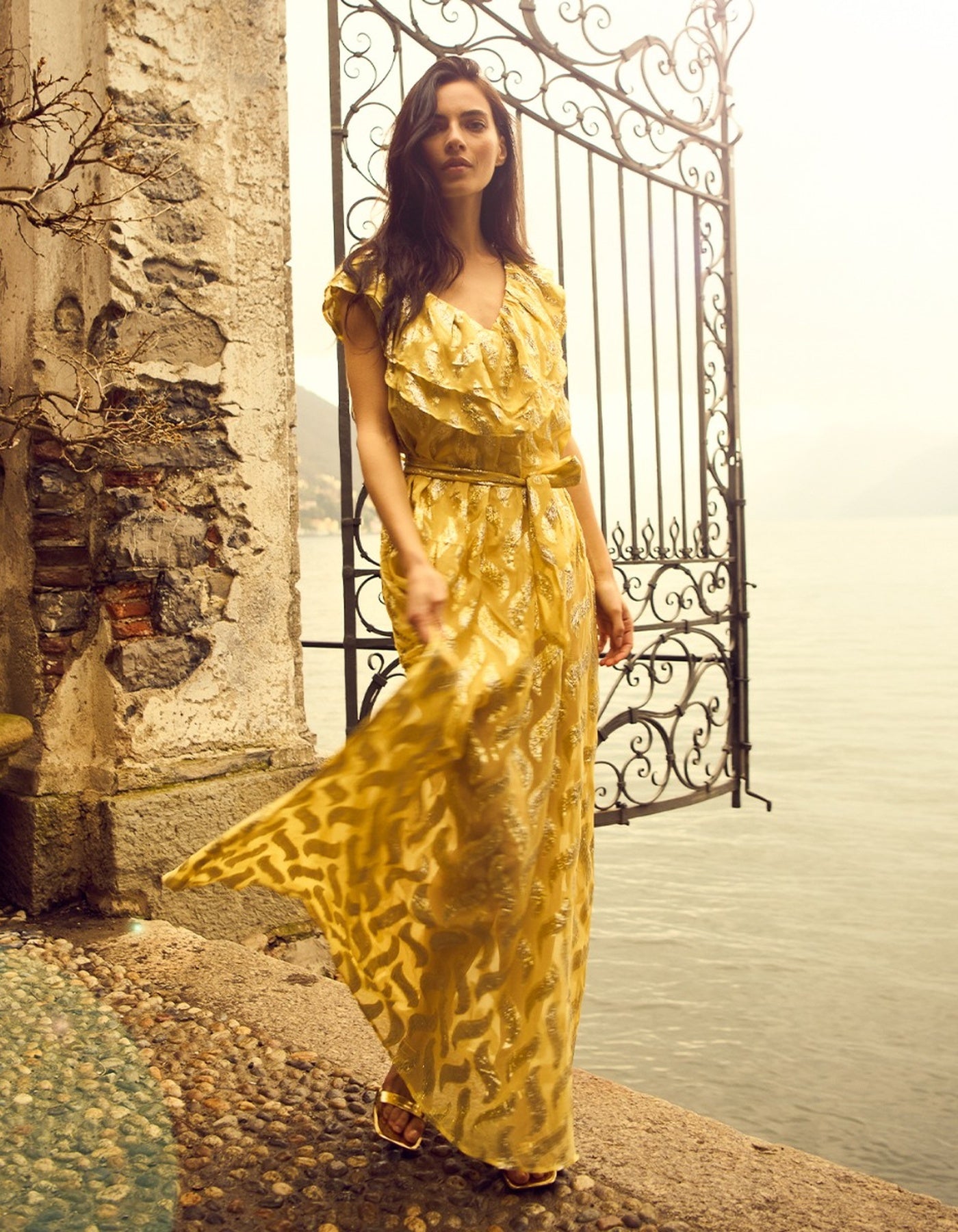 Dress Palazzo | Yellow