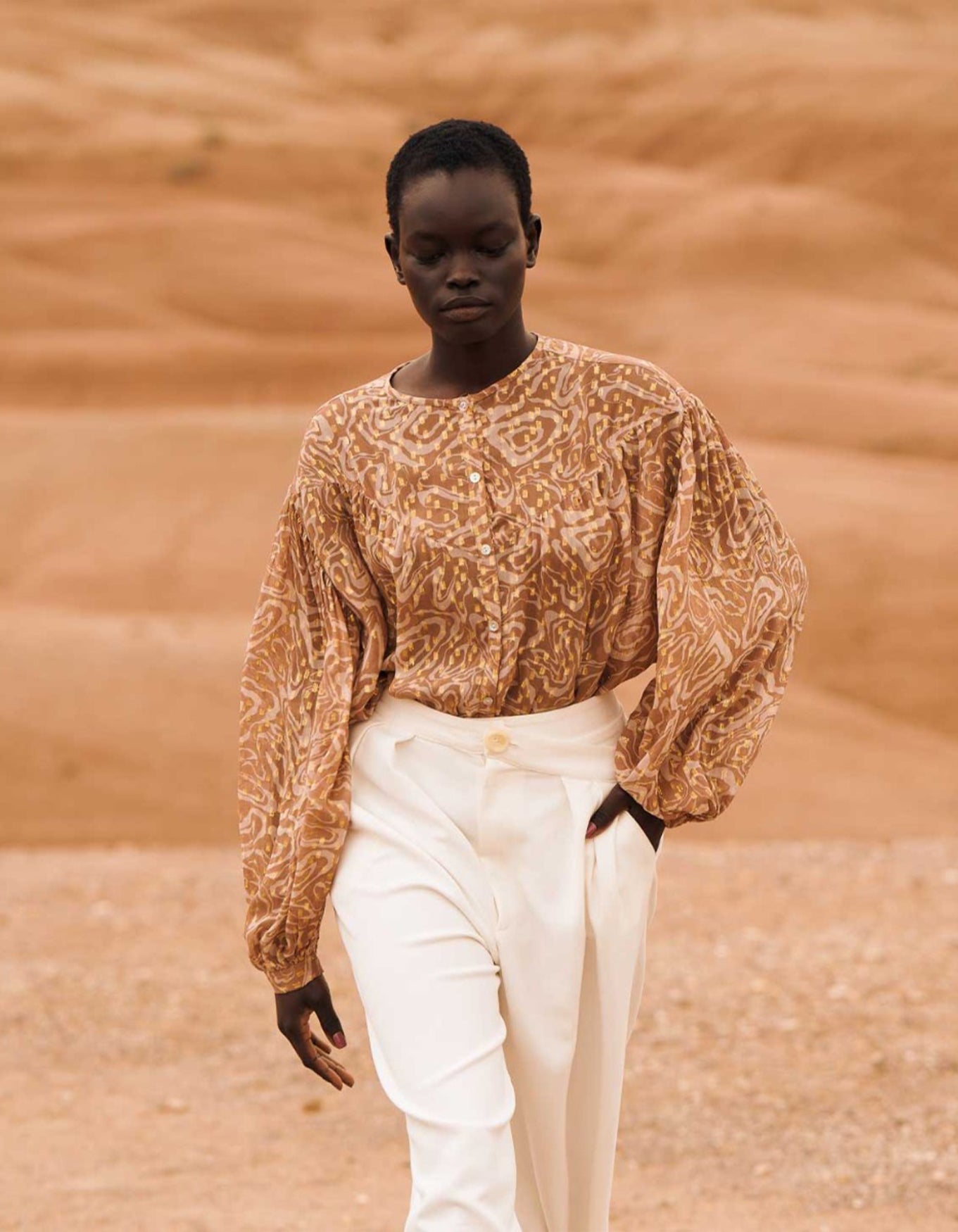 Blouse Royal Palm | Animal