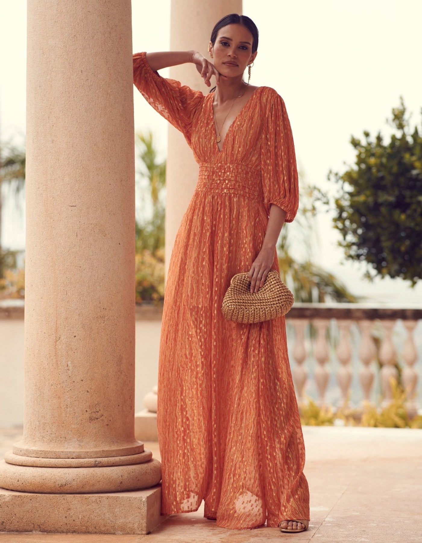 Dress Musa | Orange