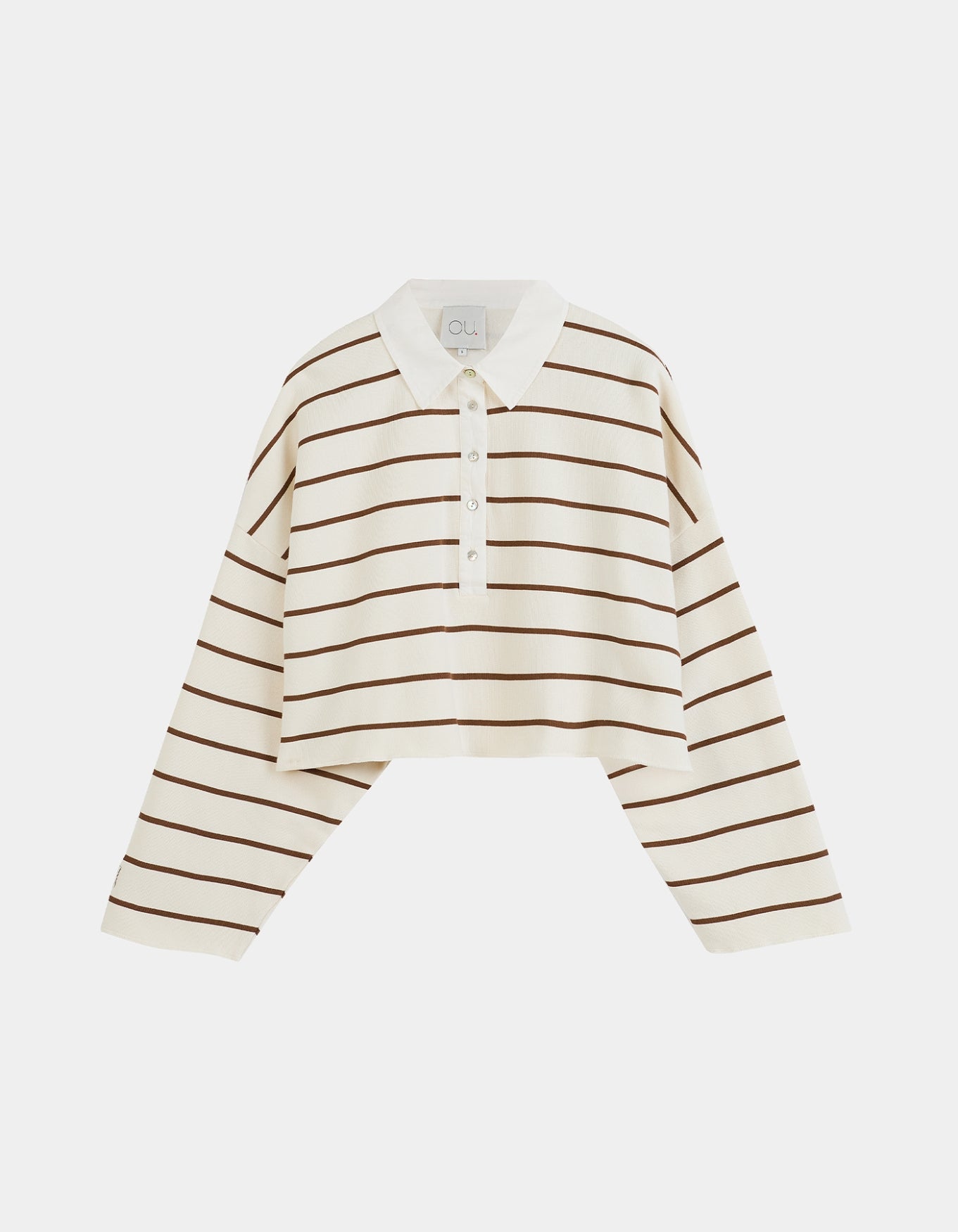 Sweater Polo Retouche | Wheat Walnut