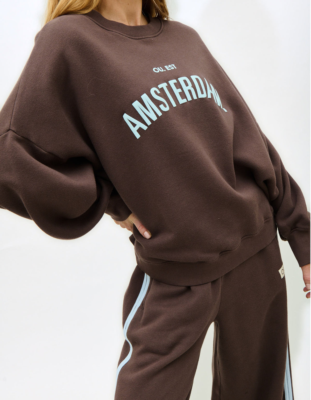 Sweater Rue De Buci Amsterdam | Chocolate Brown