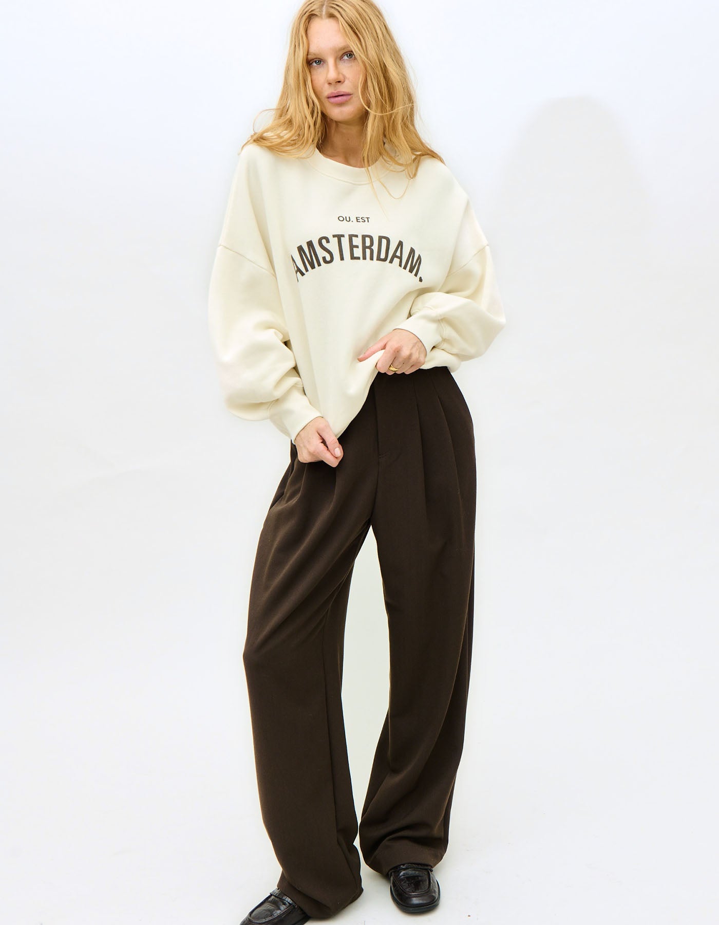 Sweater Rue de Buci Amsterdam | Wheat
