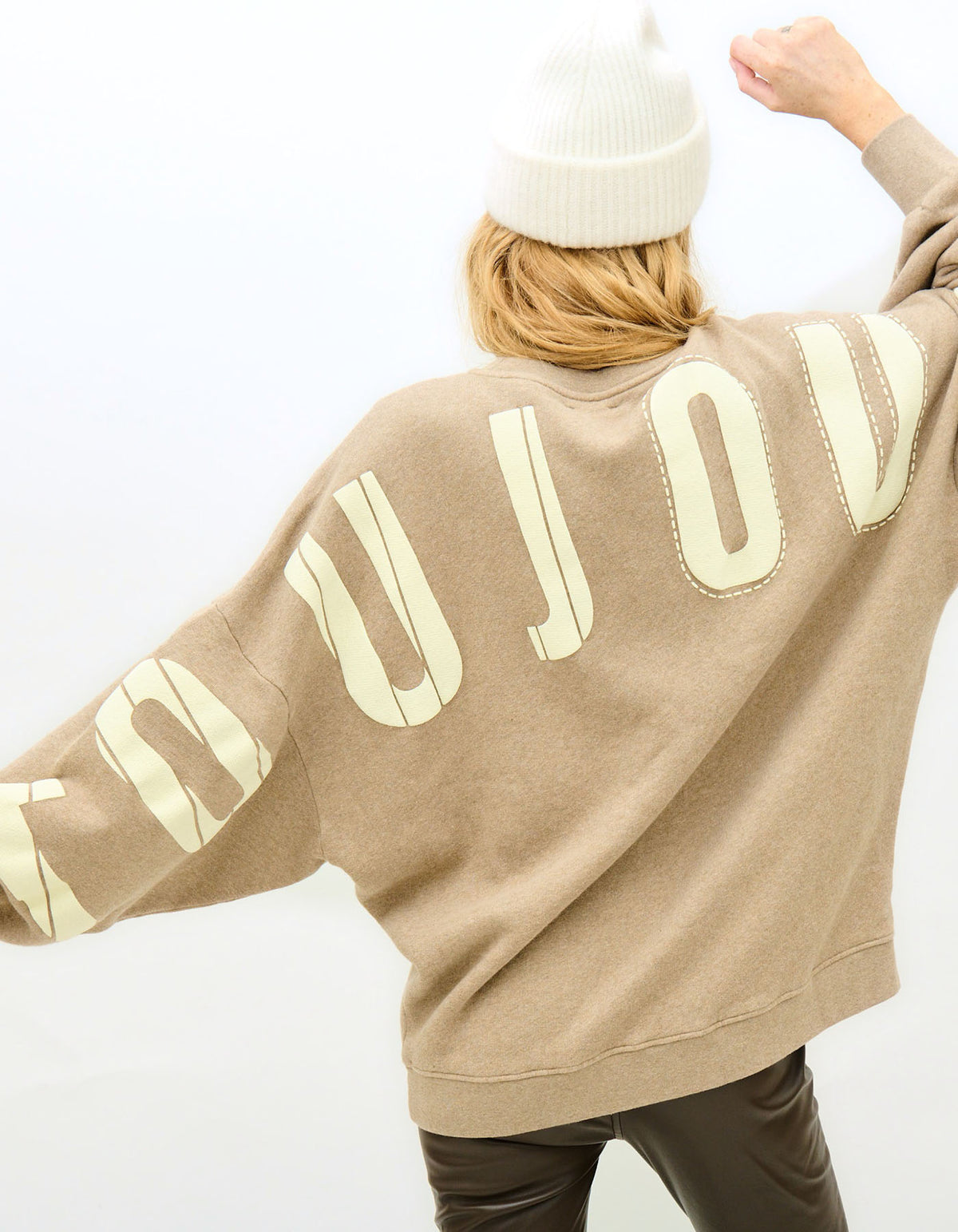 Sweater Rue de Copin Toujours | Walnut Melange